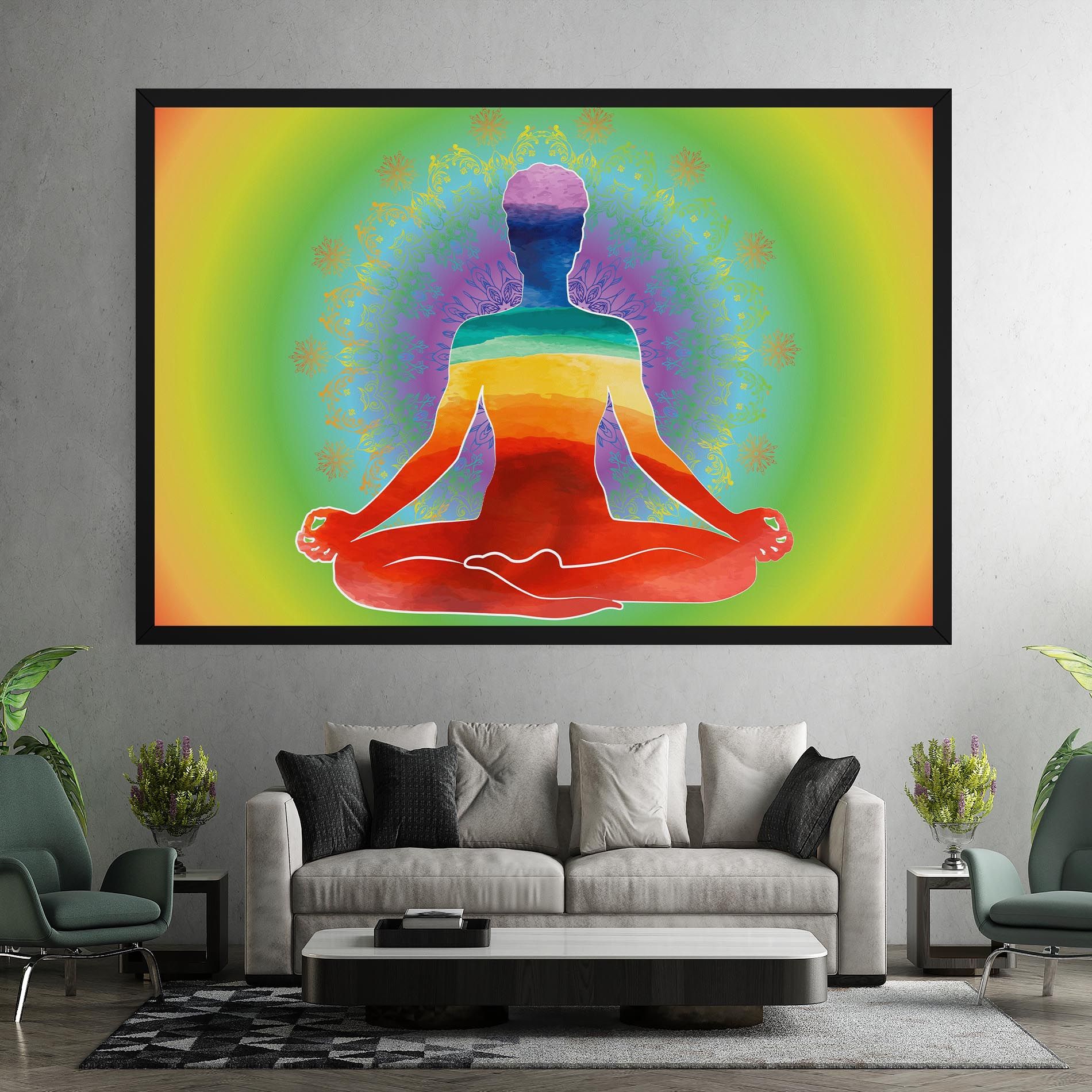 Rainbow Yoga mockup 7