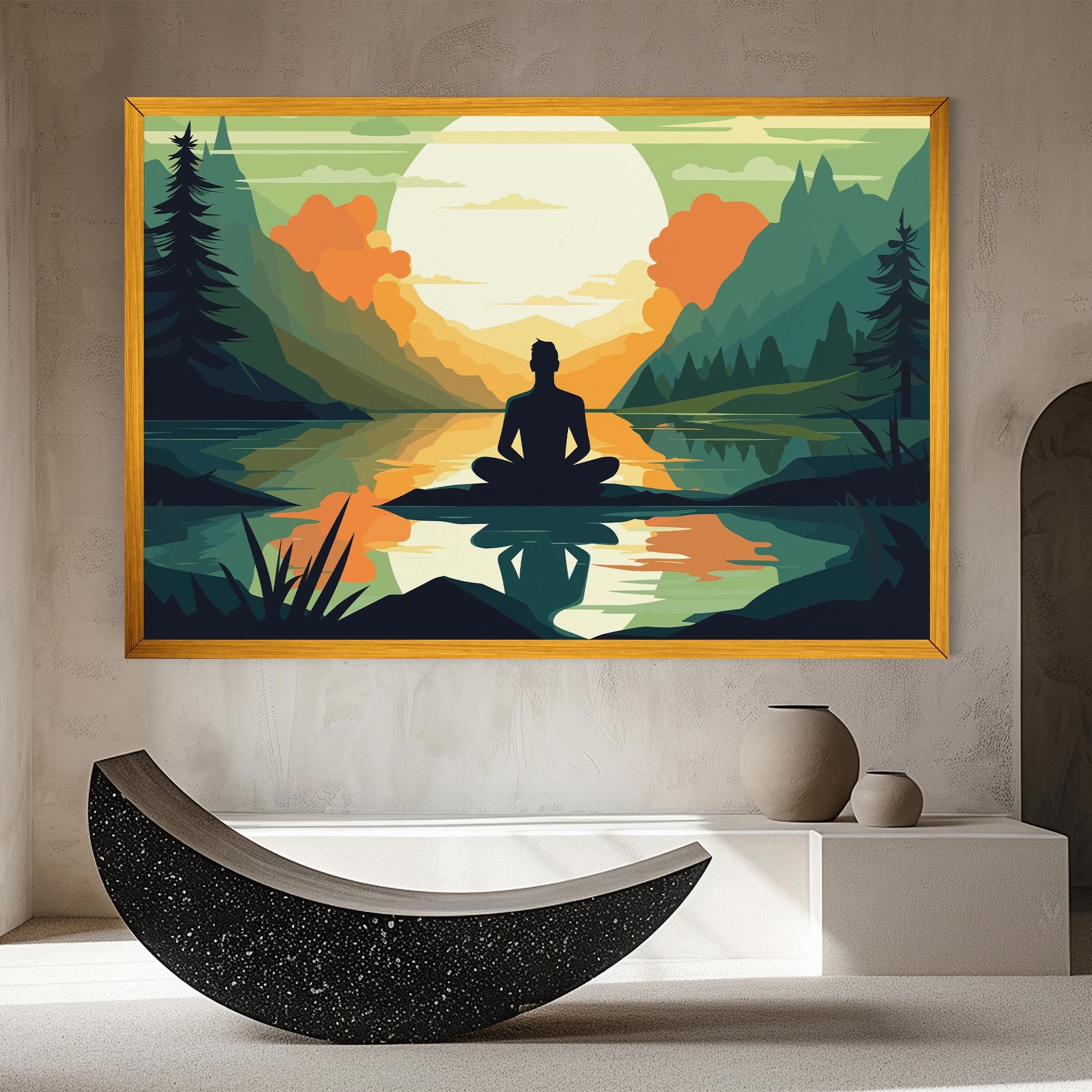 Forest Yoga mockup 8