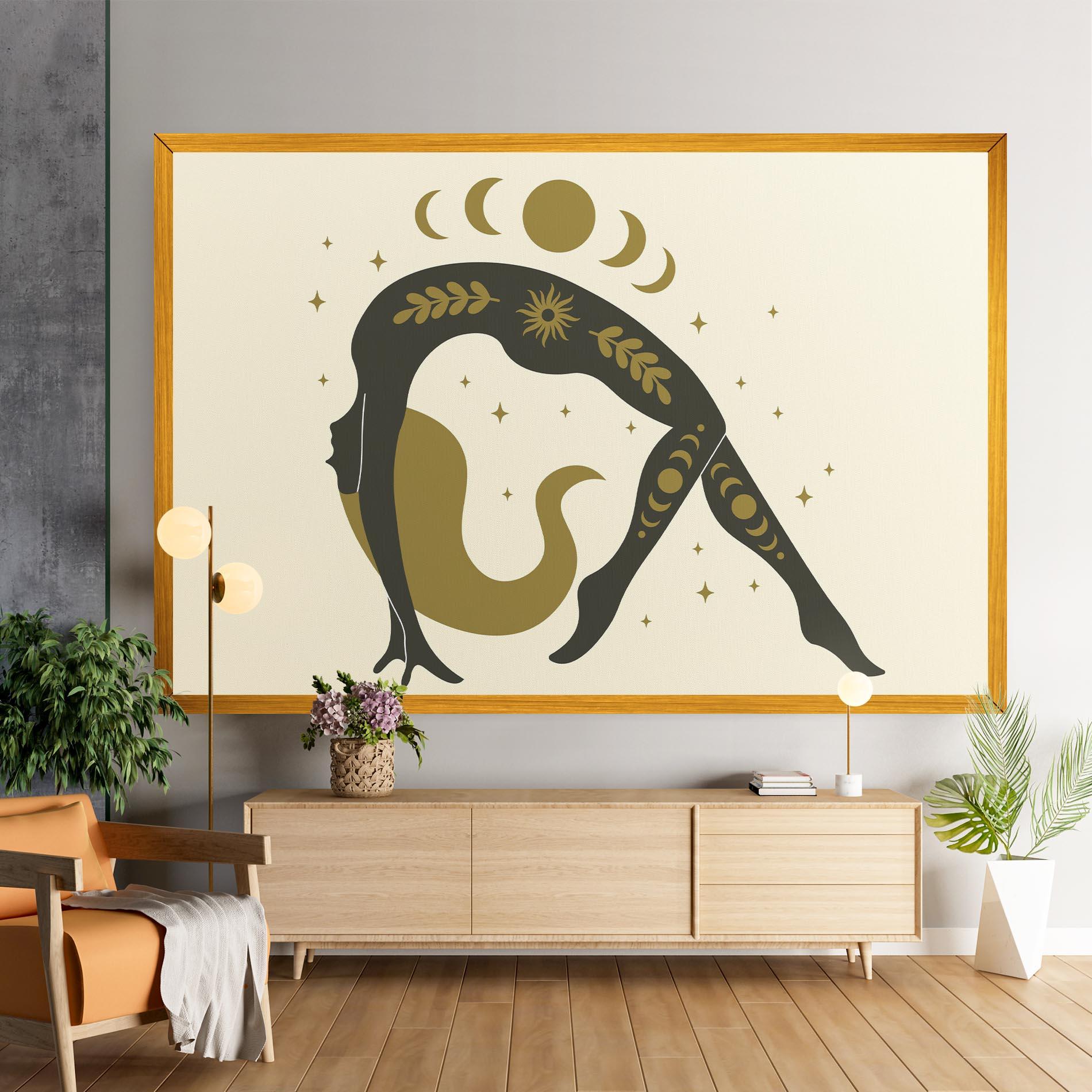 Картина на платно Chamatkarasana mockup 9