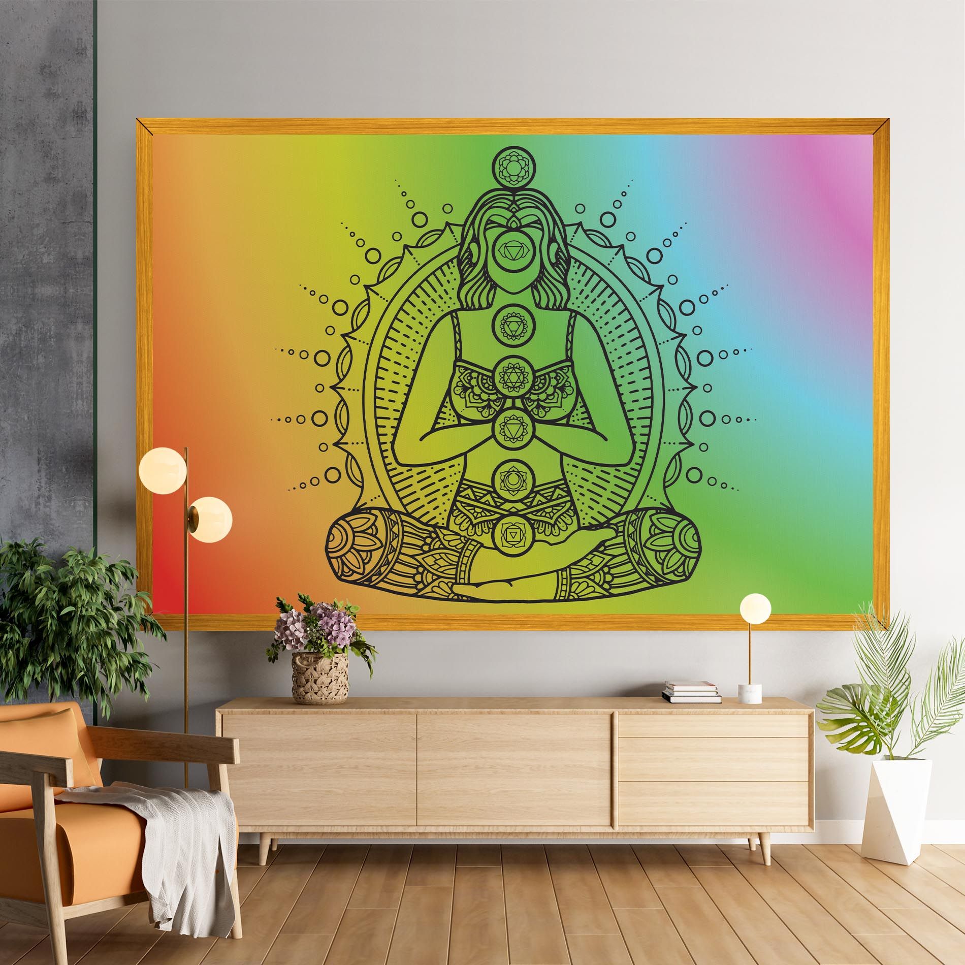 Girl Meditation mockup 9