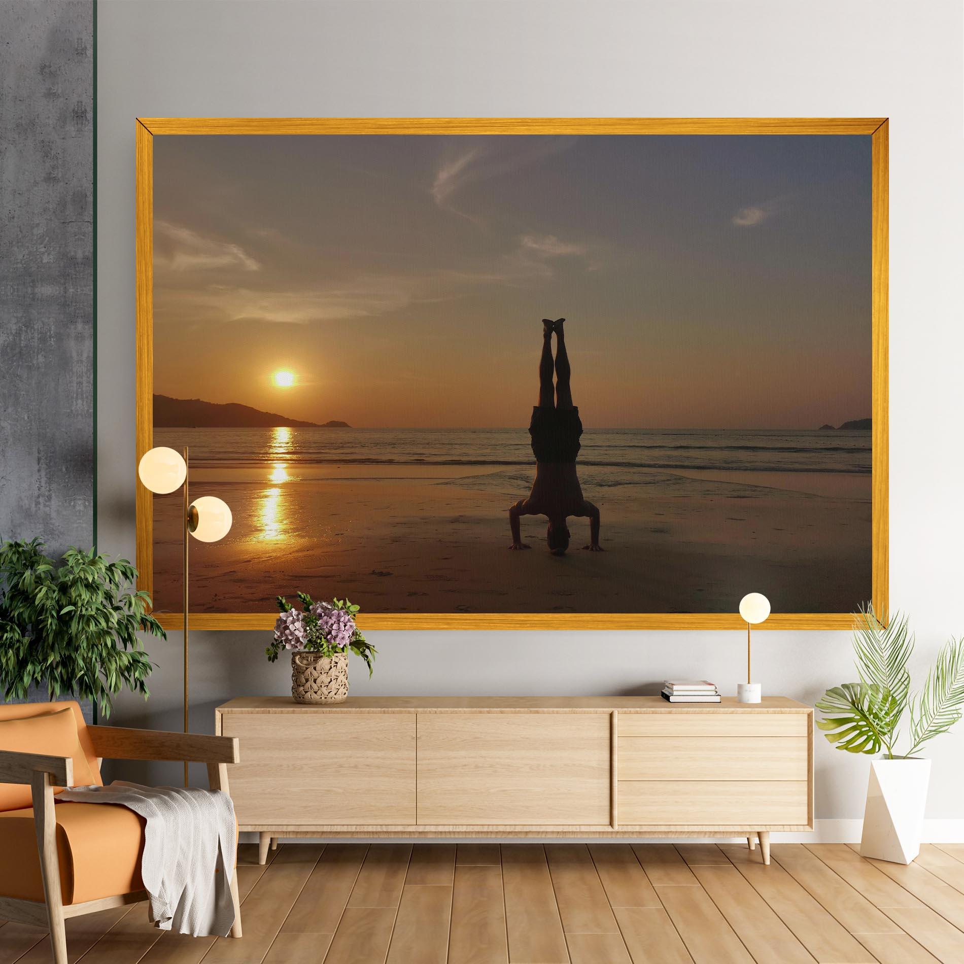 Картина на платно Inner Inhale mockup 9