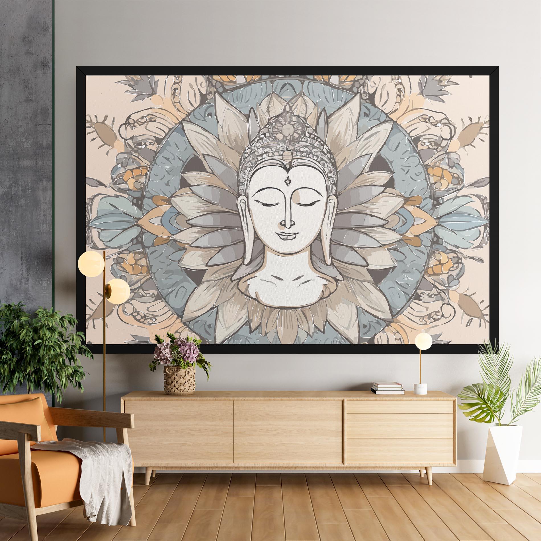 Картина на платно Boho Element mockup 9