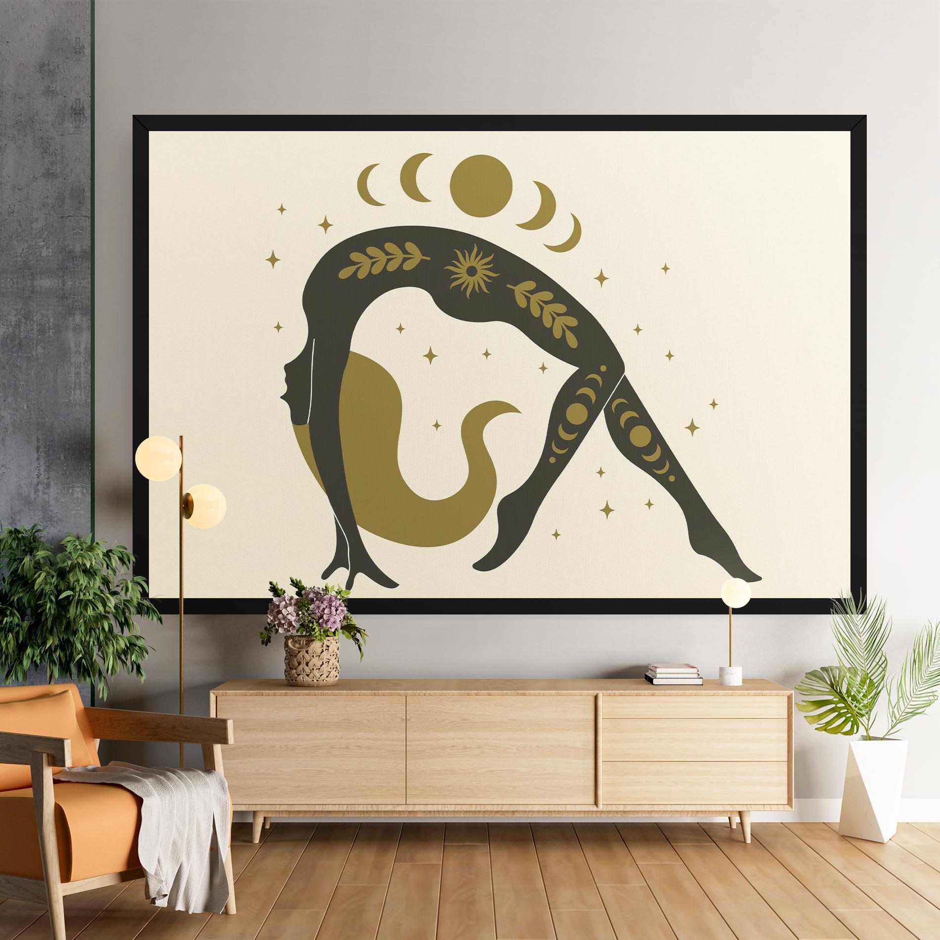 Картина на платно Chamatkarasana mockup 9