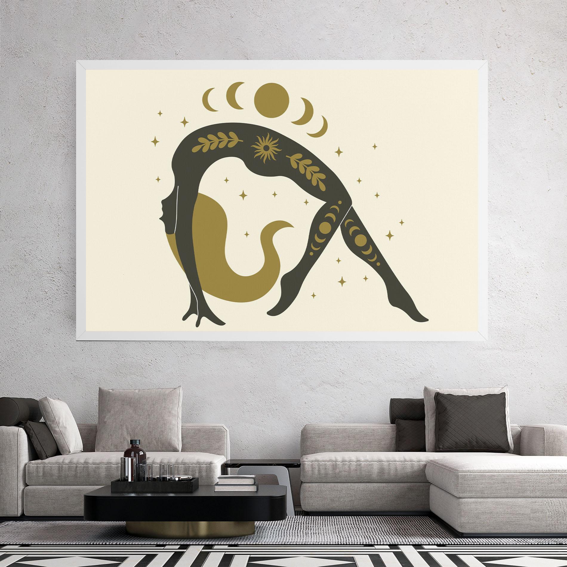 Картина на платно Chamatkarasana mockup 2