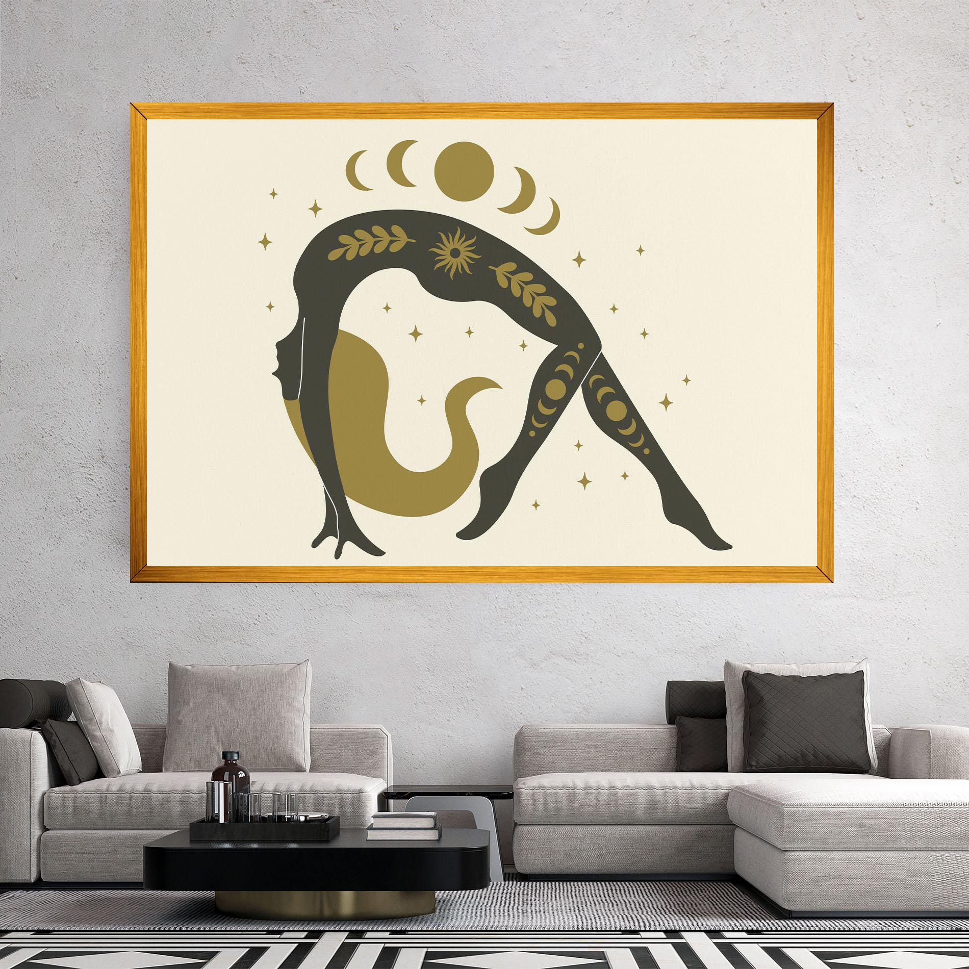 Картина на платно Chamatkarasana mockup 2