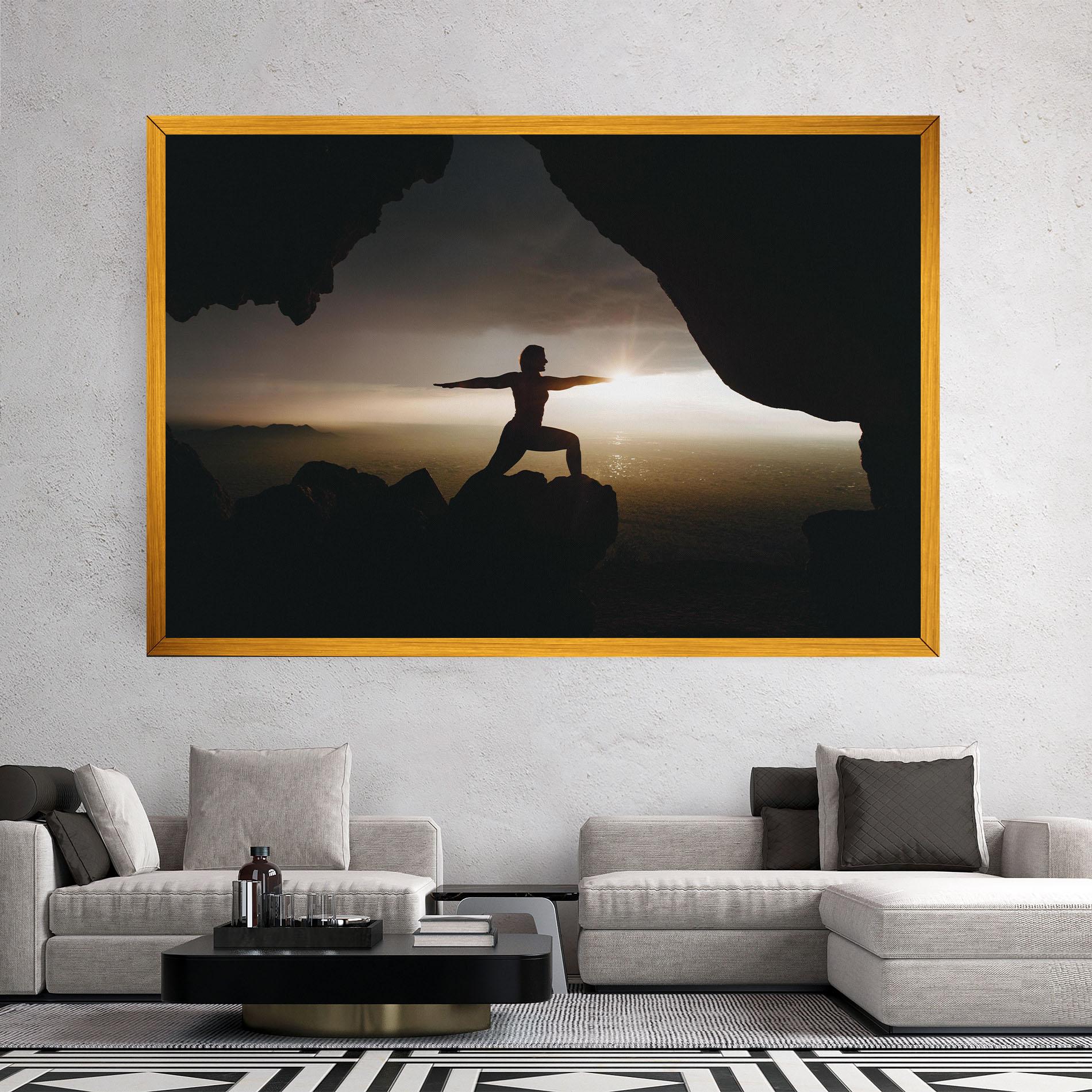 Картина на платно Harmony Hues mockup 2