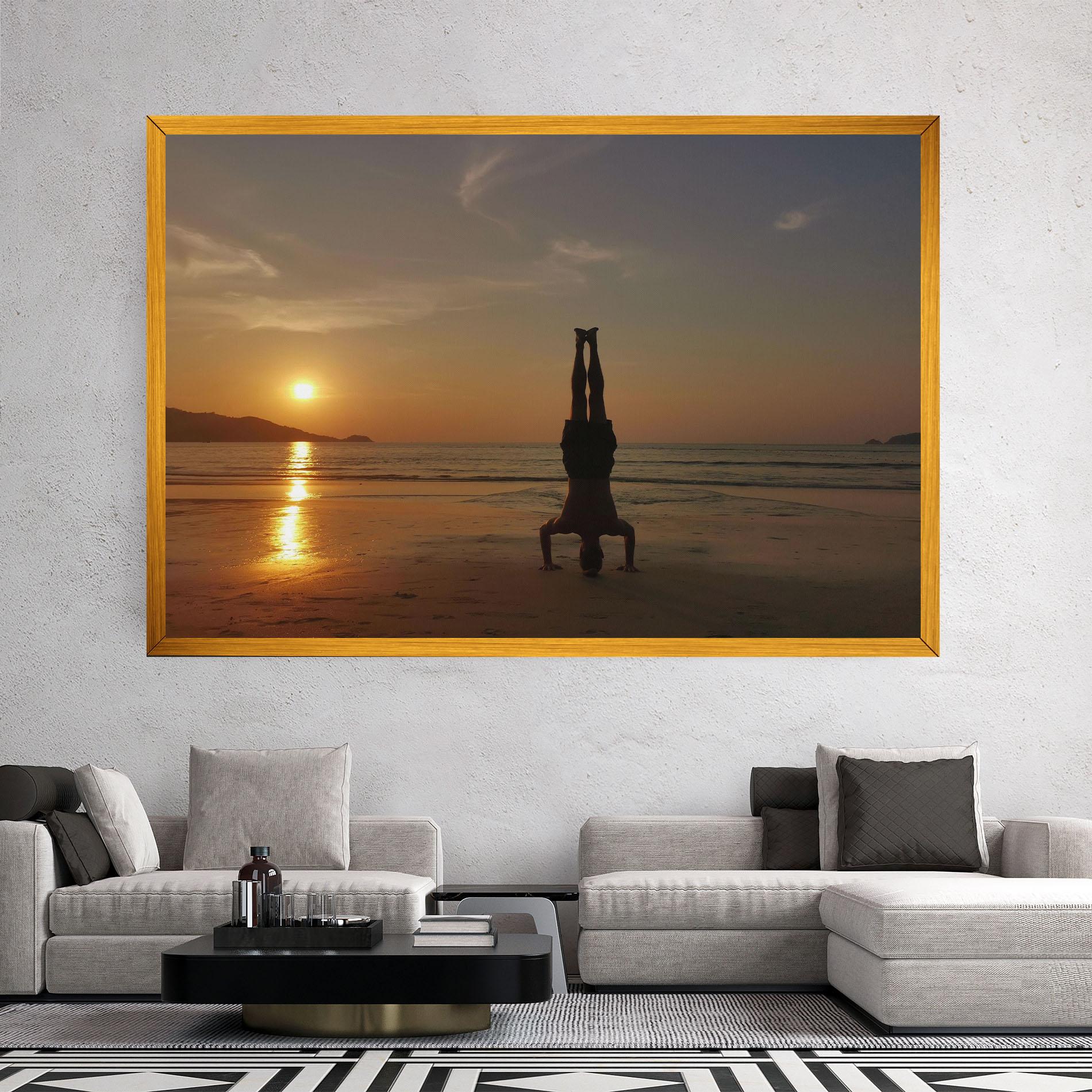 Картина на платно Inner Inhale mockup 2