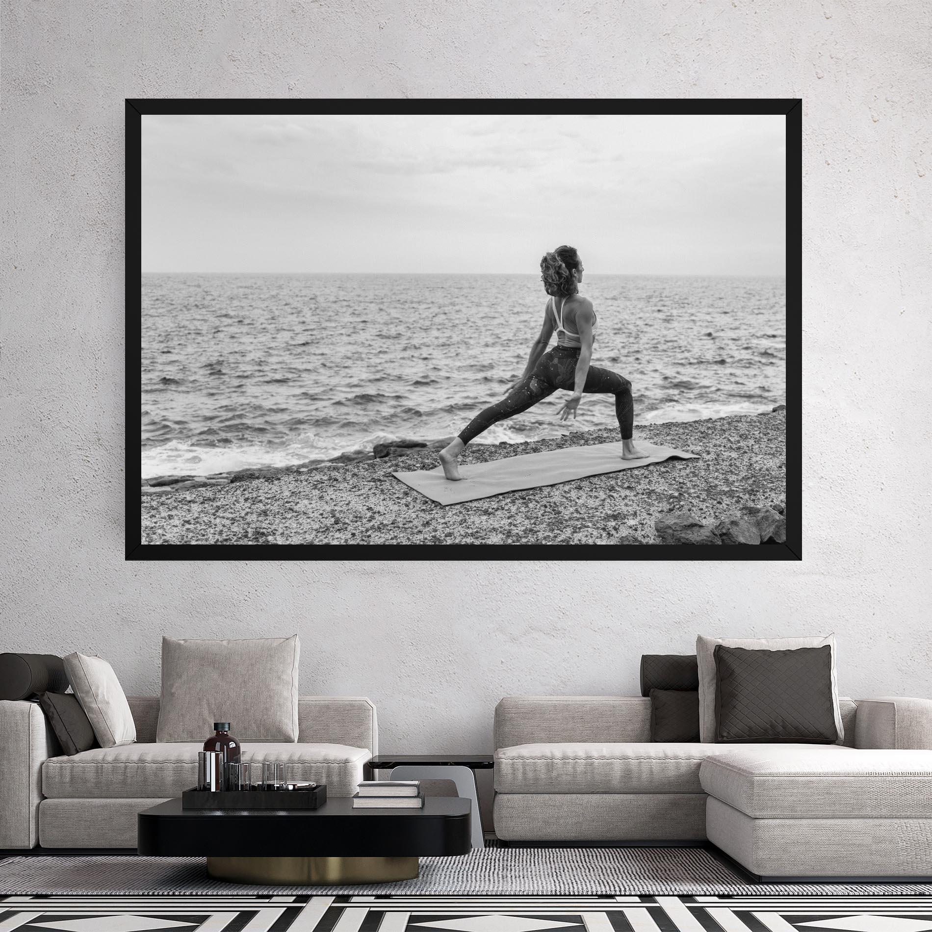 Картина на платно Blissful Balance mockup 2