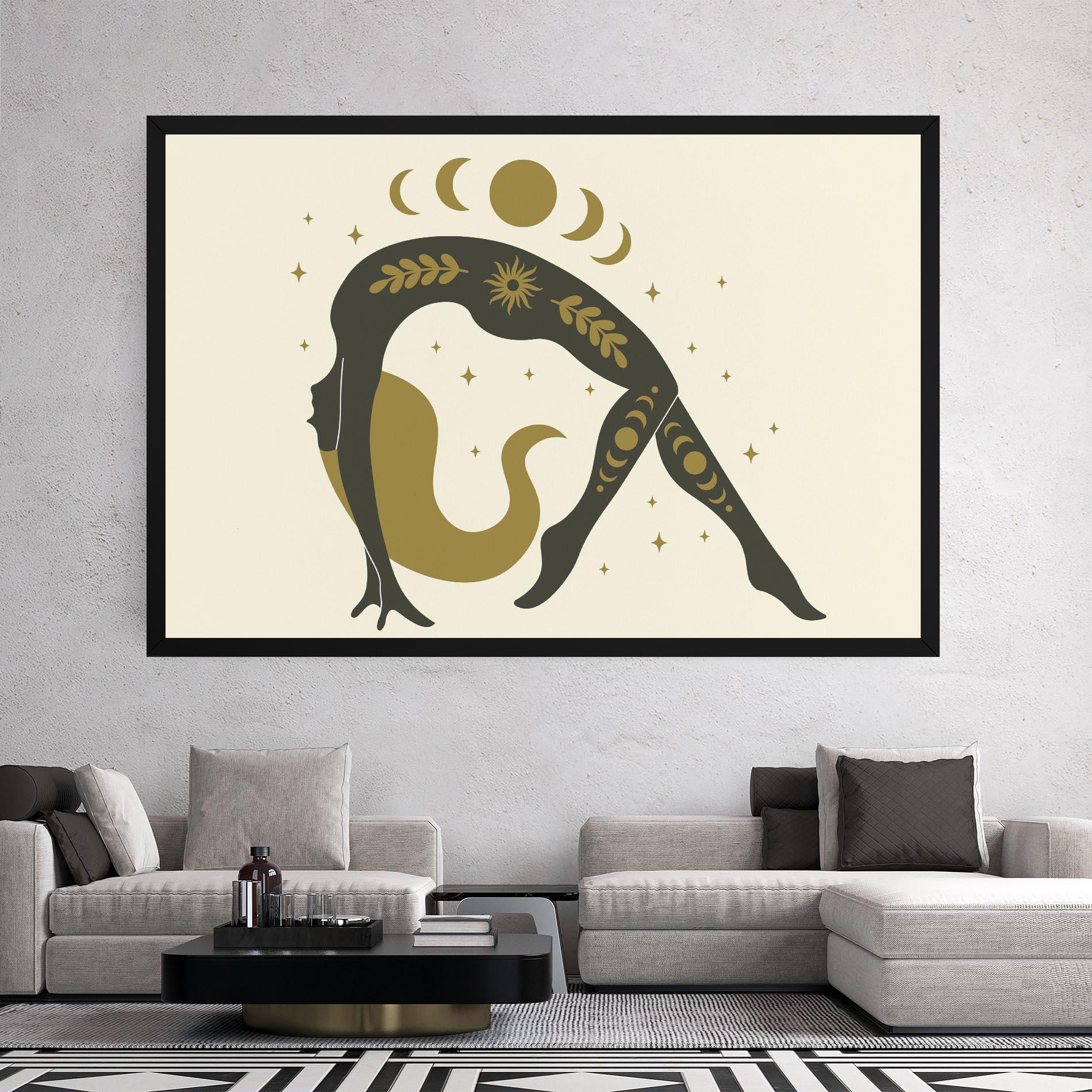 Картина на платно Chamatkarasana mockup 2