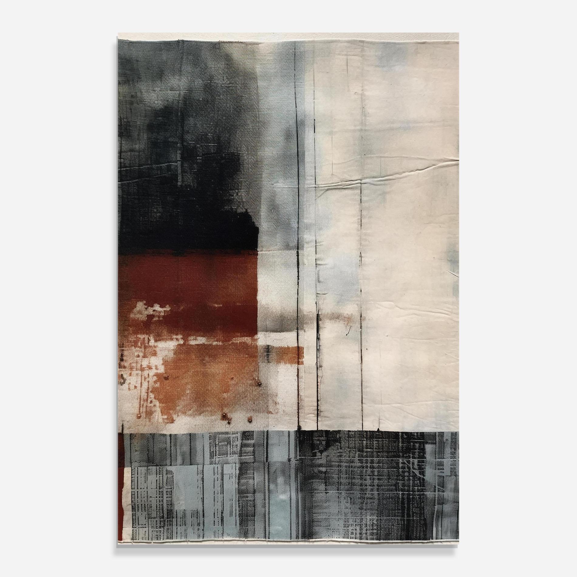 Стъклена картина Abstract Painting mockup 0