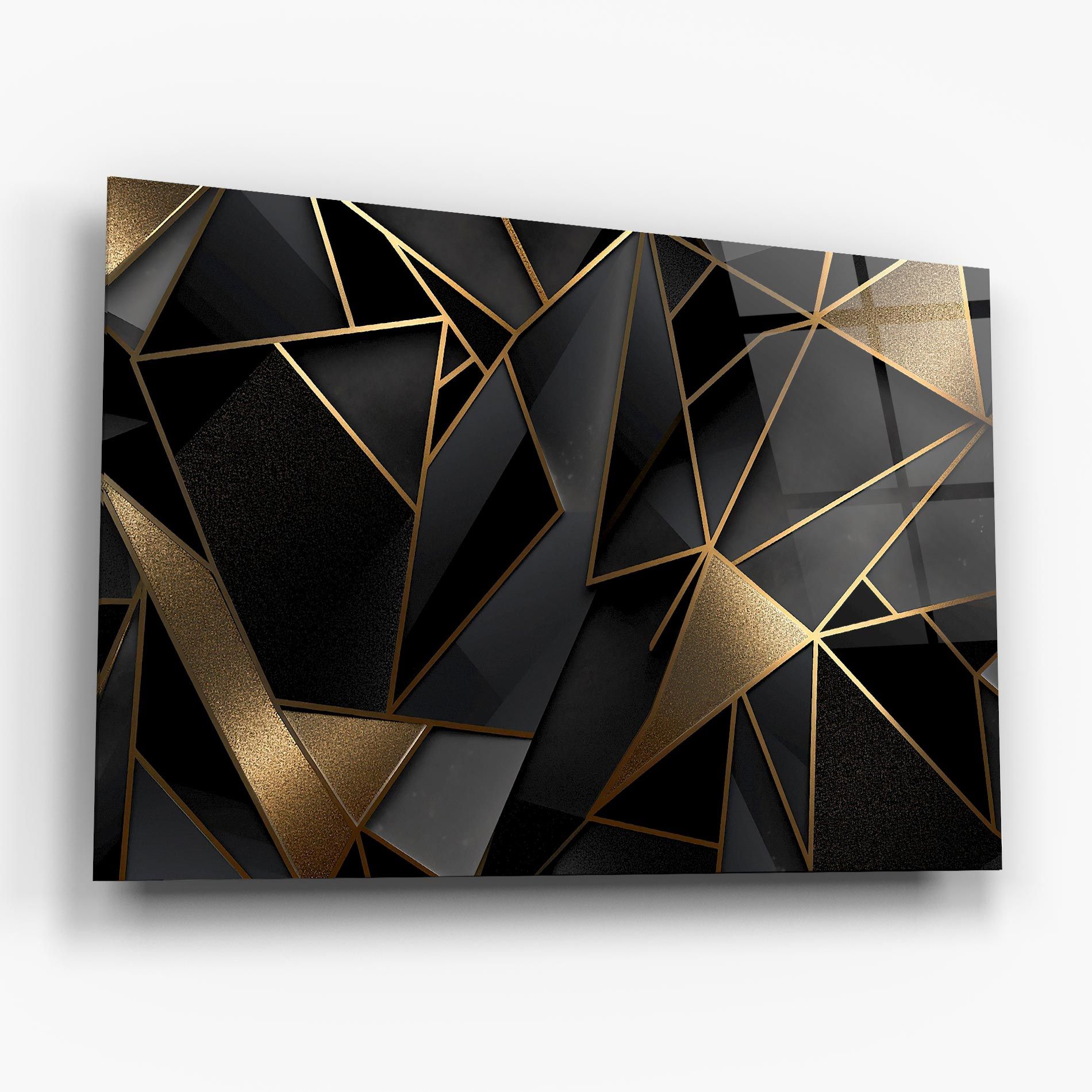 Abstract Golden Art mockup 6