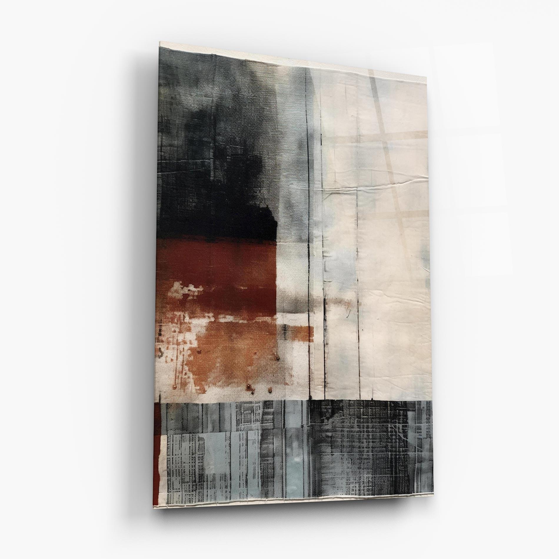 Стъклена картина Abstract Painting mockup 6