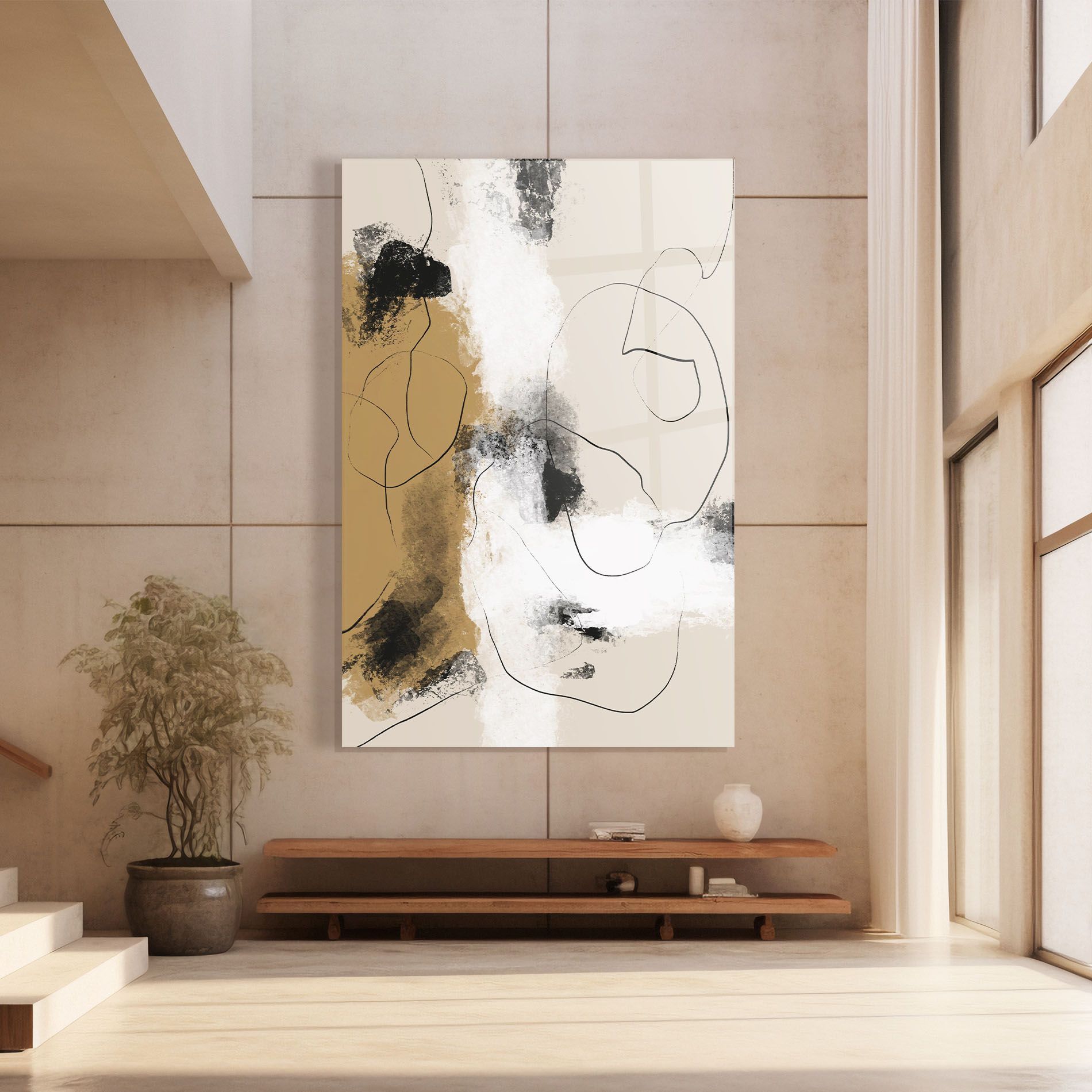 Unique Acrylic Paintings mockup 8