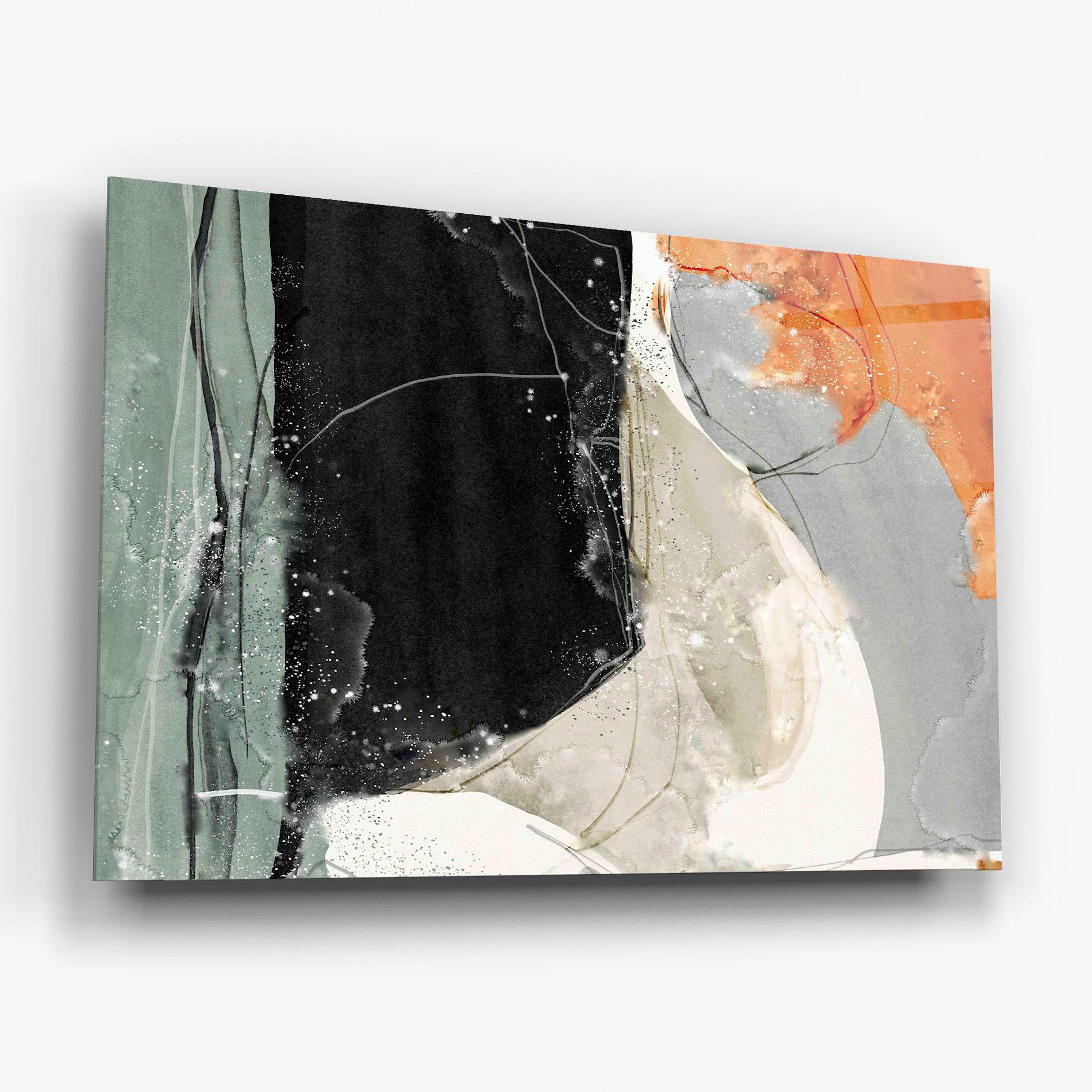 Стъклена картина Beautiful White Drops mockup 6