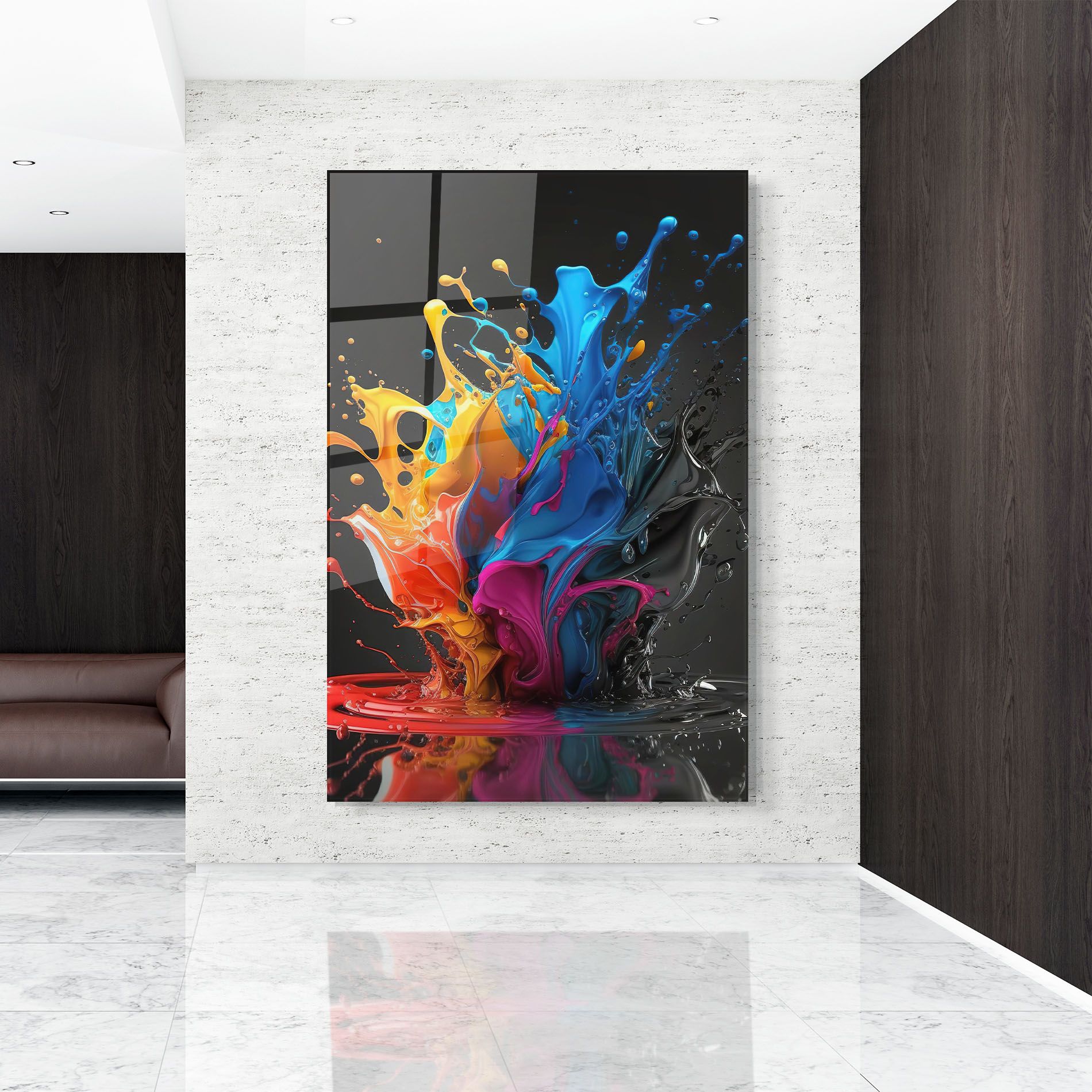 Black Blue Splash mockup 9