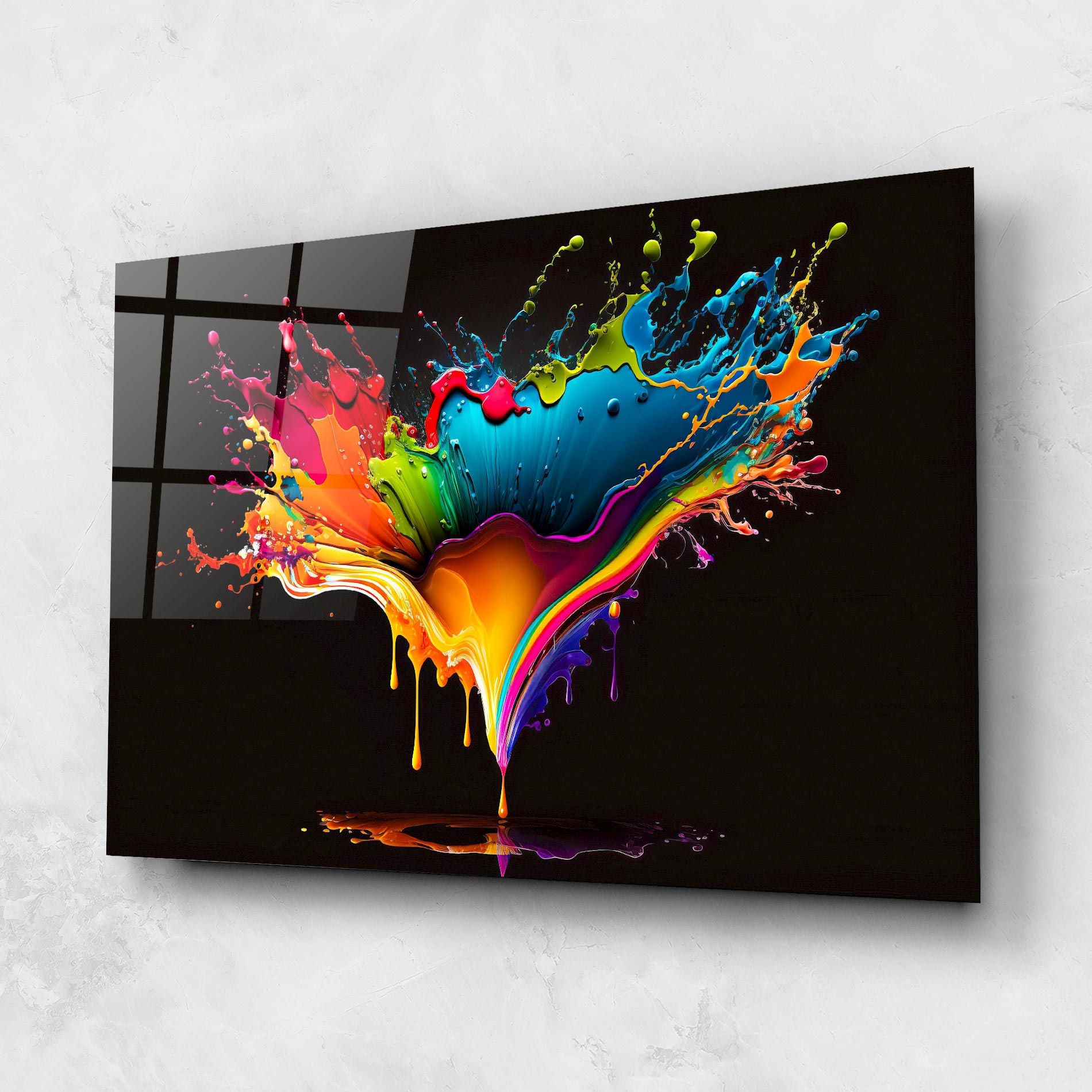 Colorful Rainbow Splash mockup 1