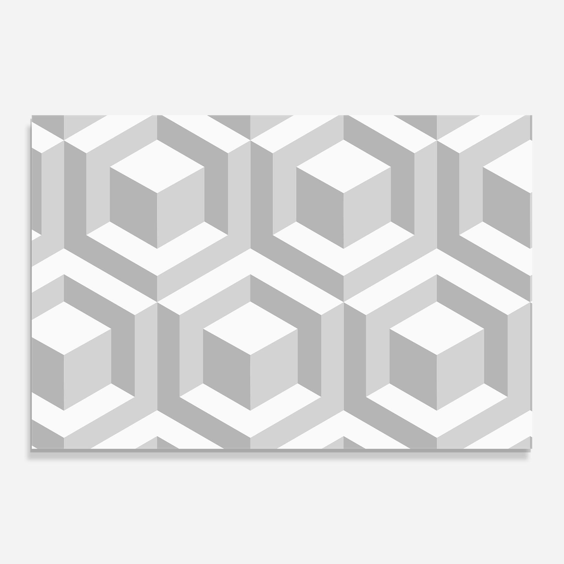 Стъклена картина 3d Square mockup 0