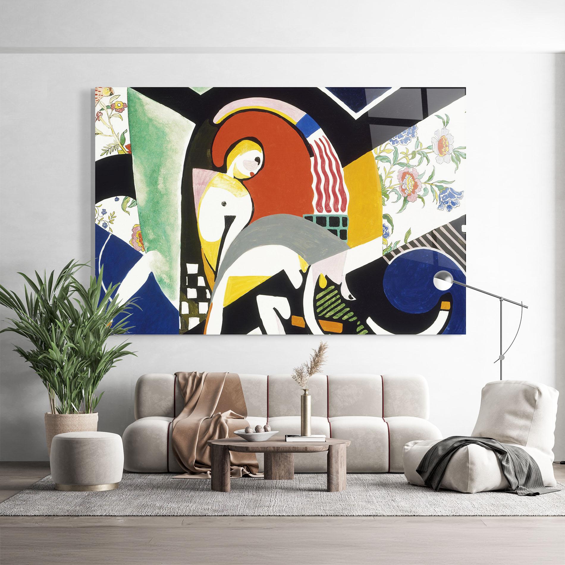 Стъклена картина Woman Shape Mix mockup 9