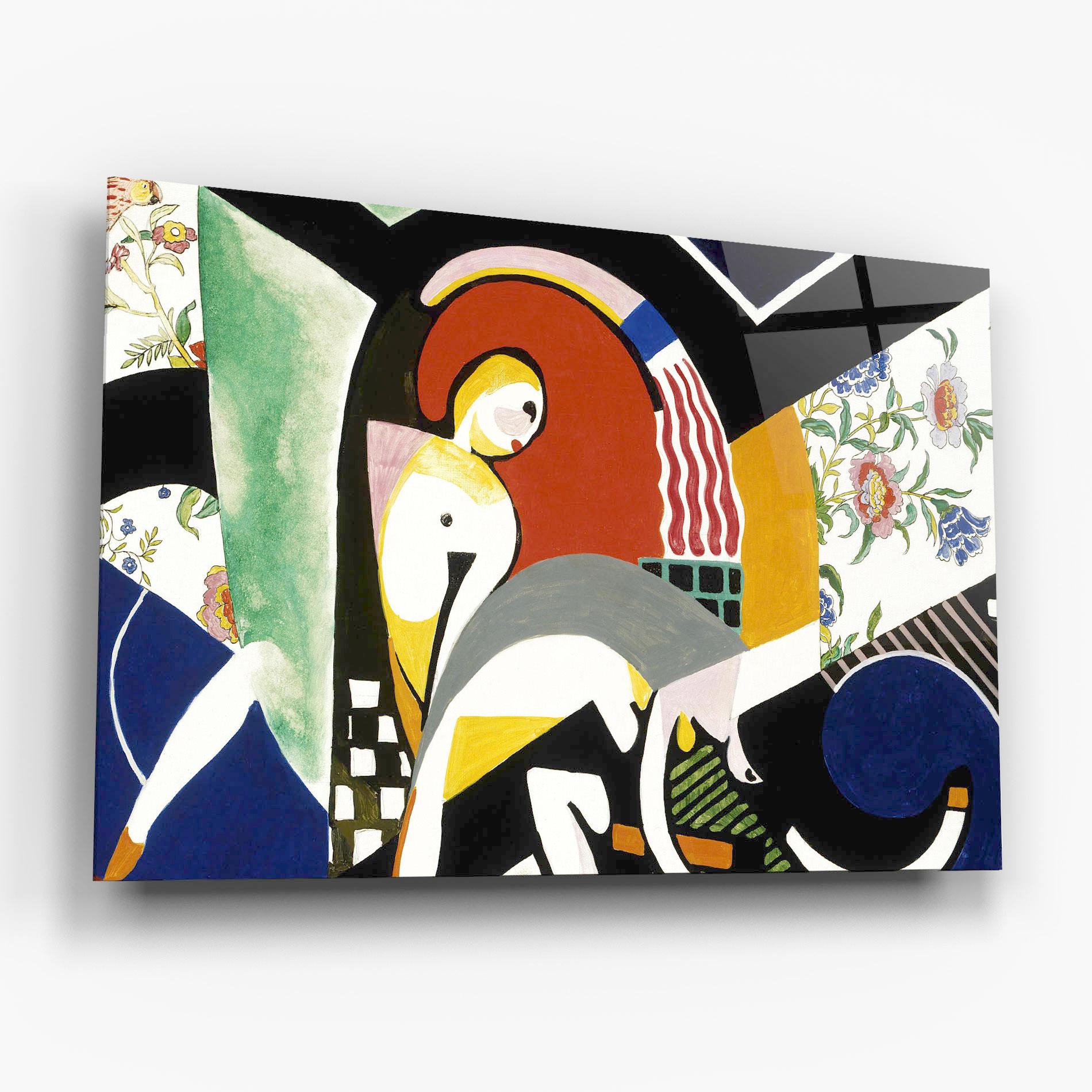 Стъклена картина Woman Shape Mix mockup 6