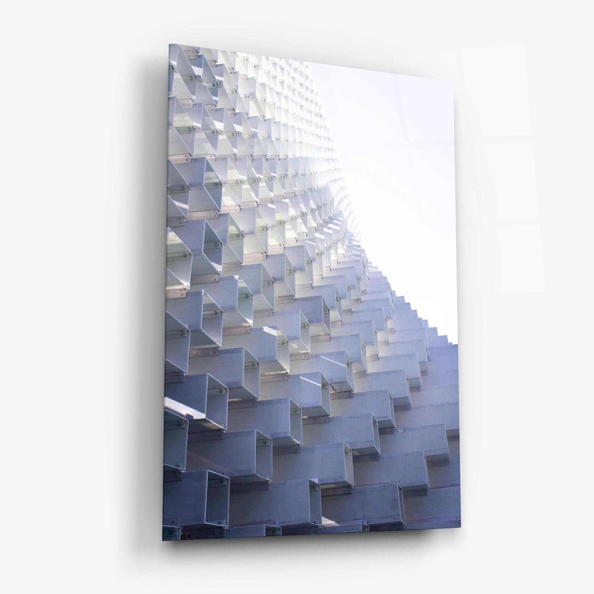 Стъклена картина 3d White Square mockup 6