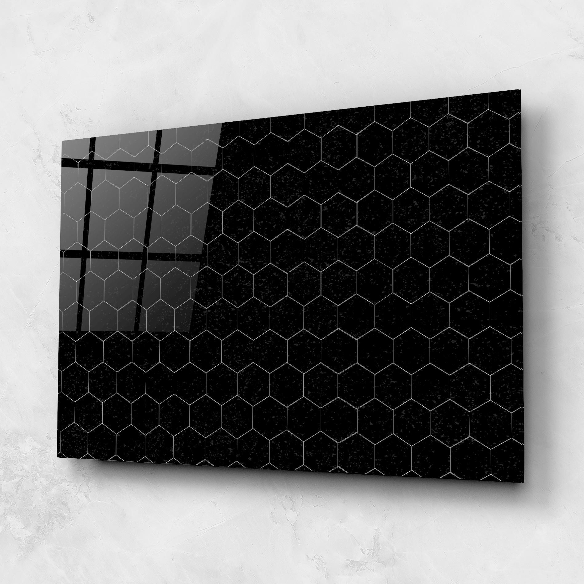 Black Hexagon mockup 1