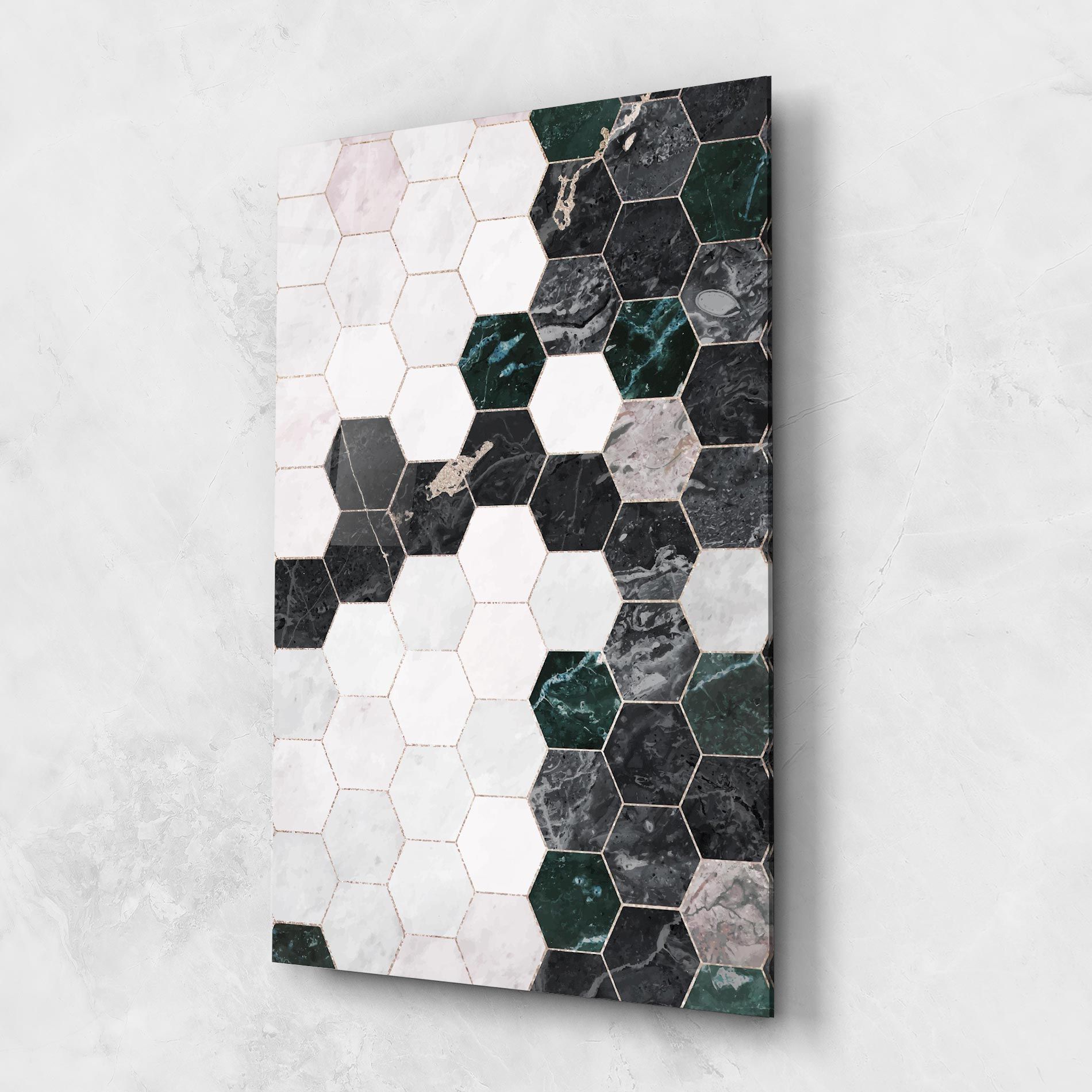 Green Hexagon mockup 1