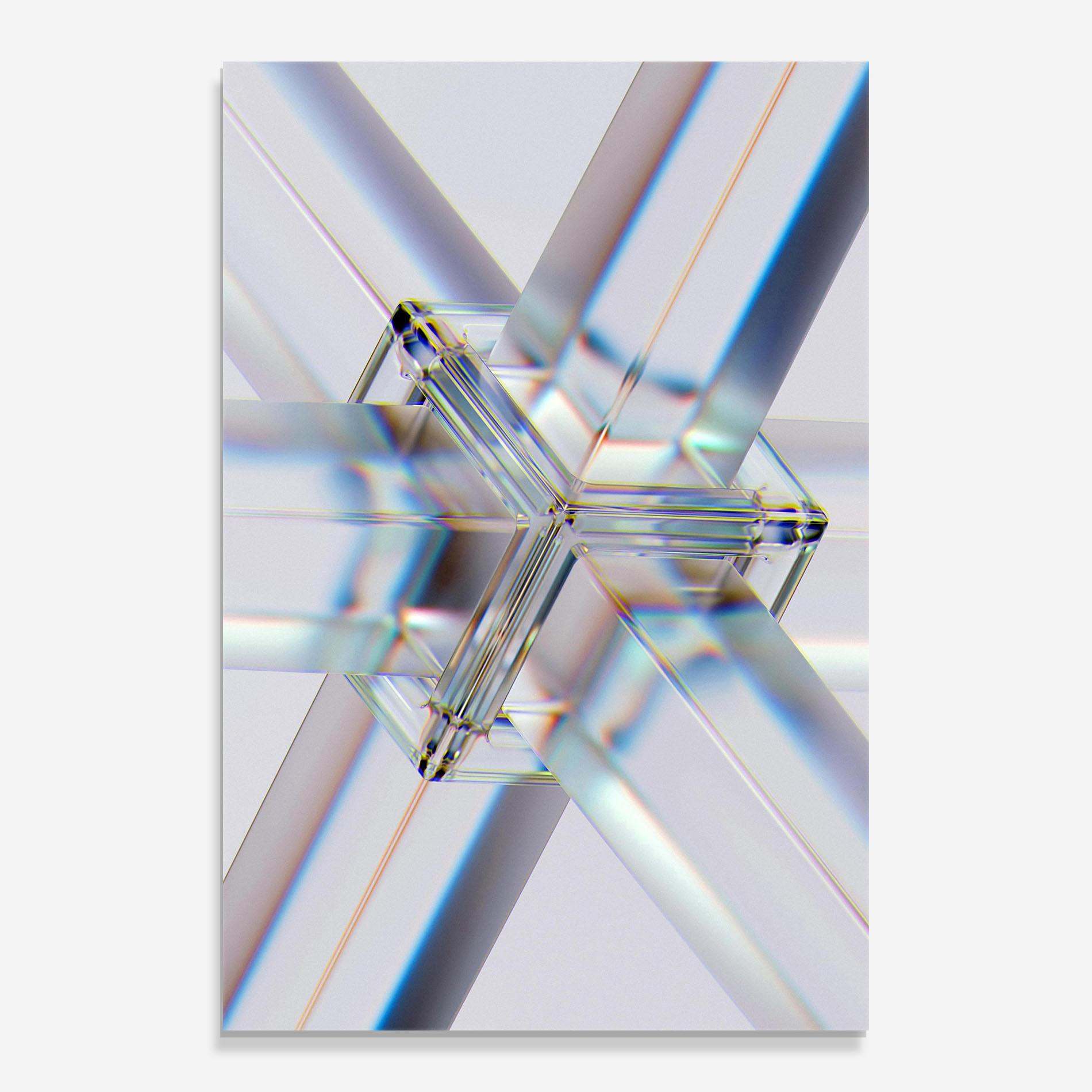 Стъклена картина Glass Shape mockup 0