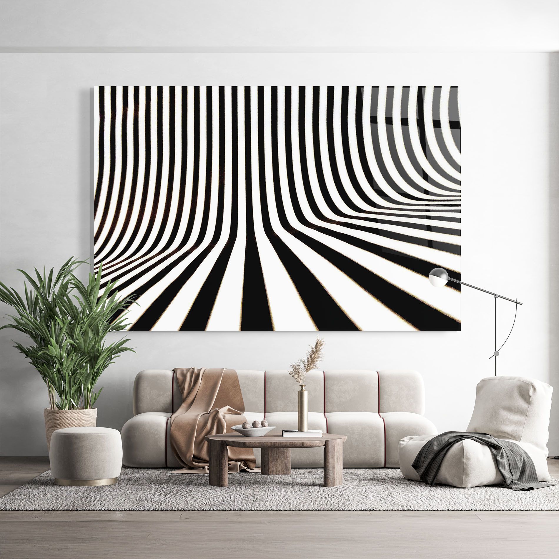 Black And White Illusion mockup 9