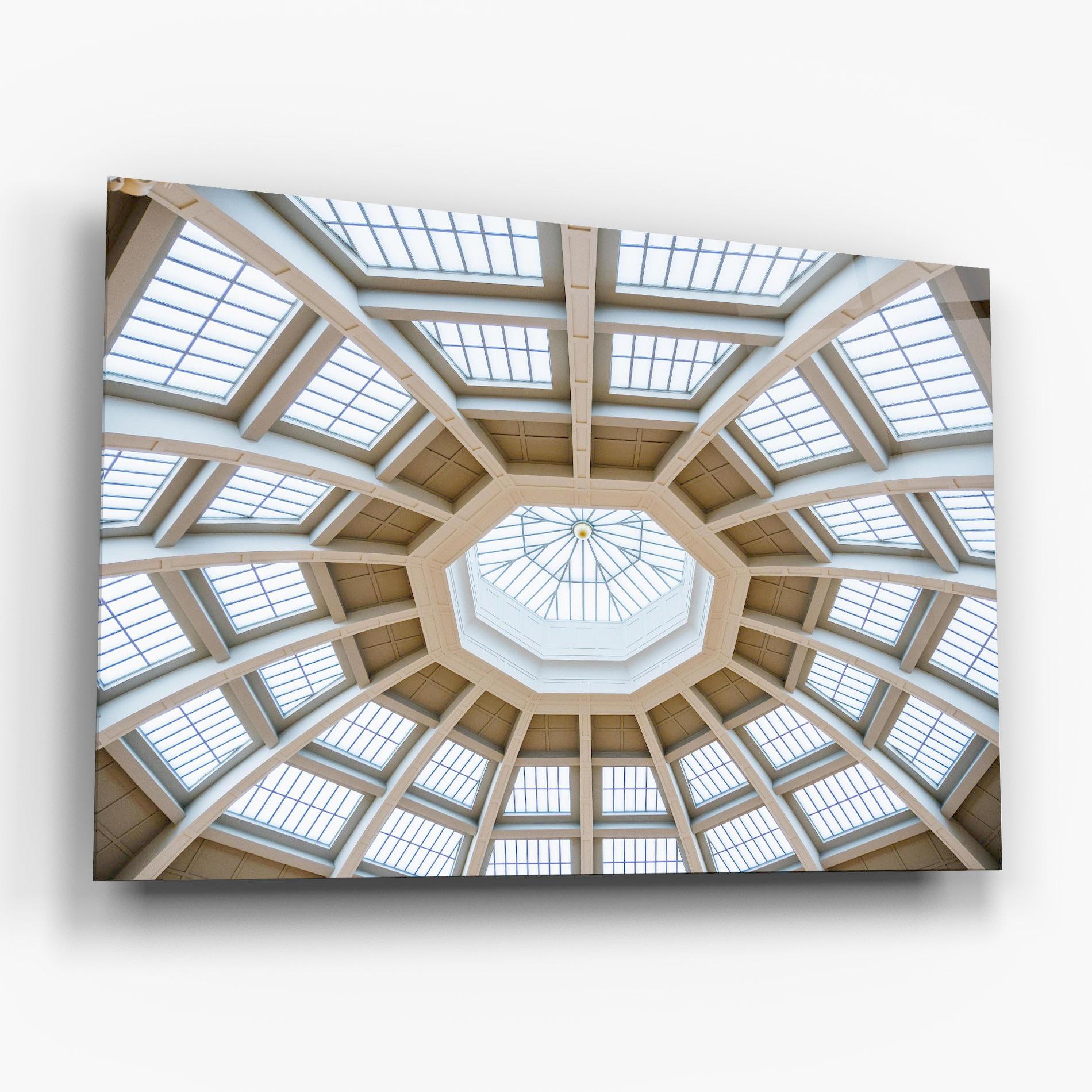 Стъклена картина Ceiling Dome mockup 6