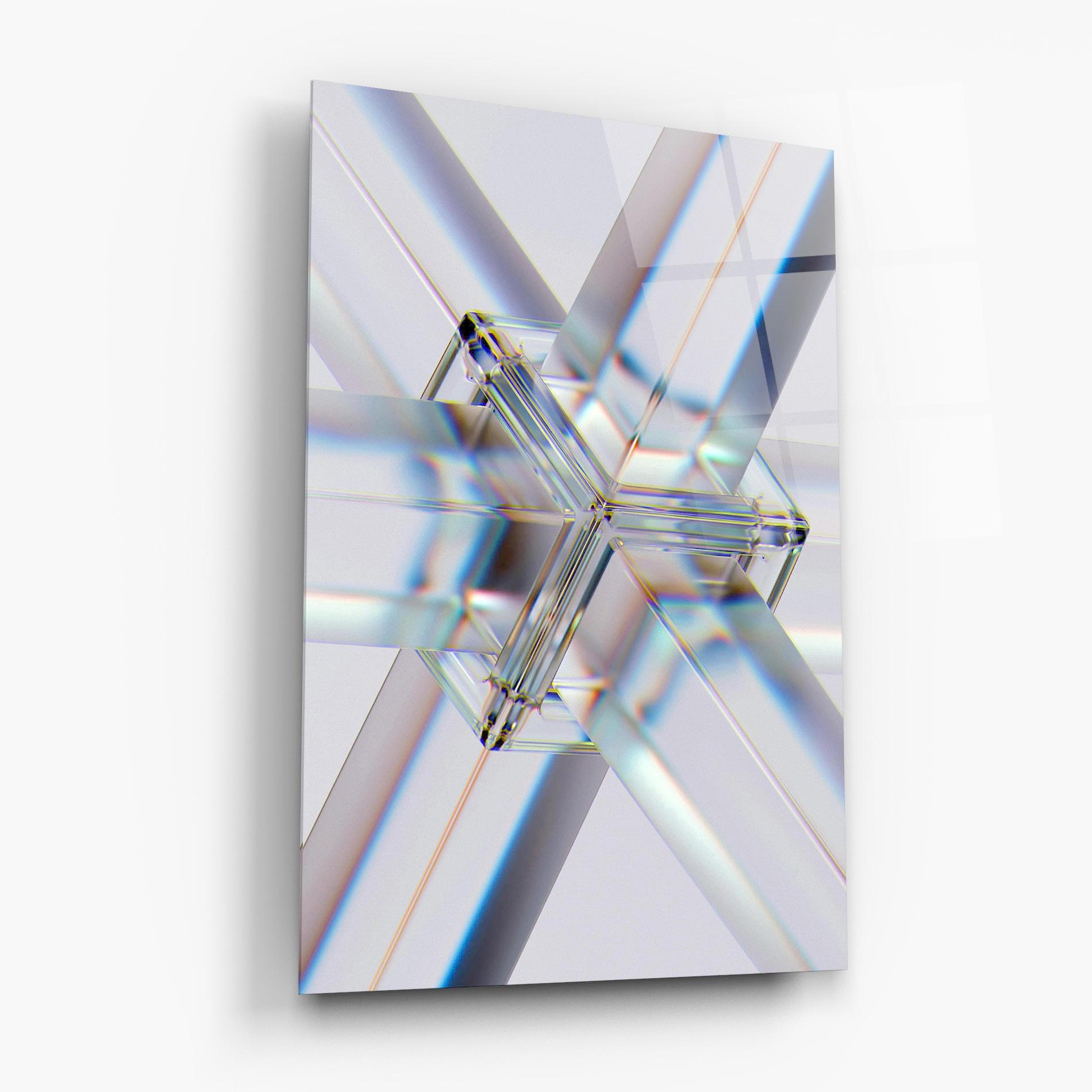 Стъклена картина Glass Shape mockup 6