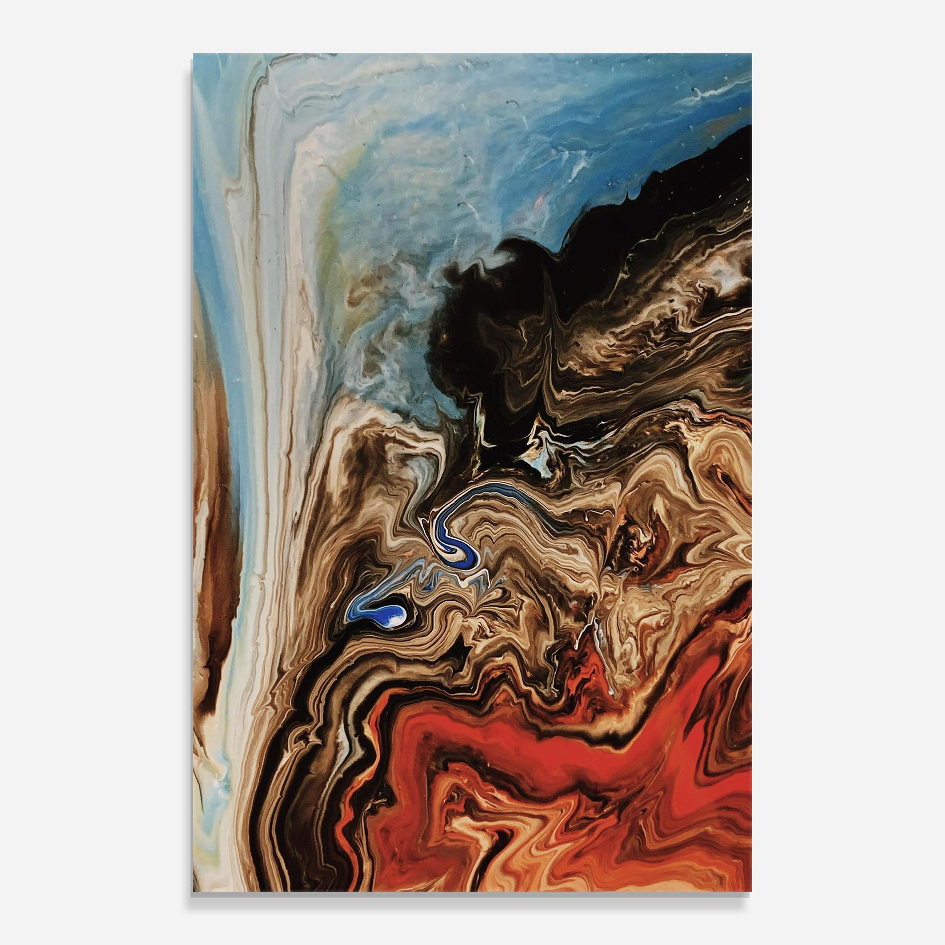 Abstract Waterfall mockup 0