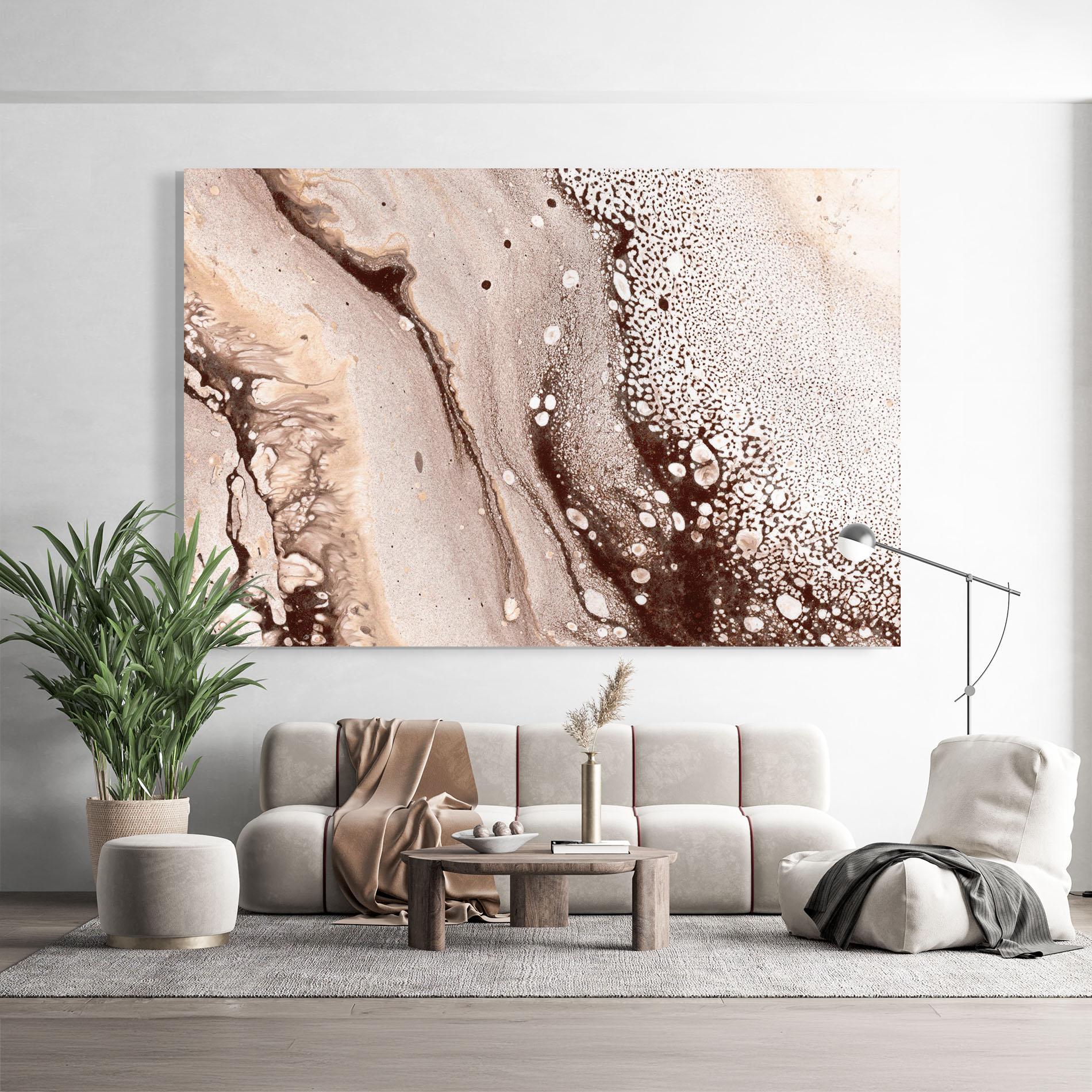 Стъклена картина Abstract Color mockup 9