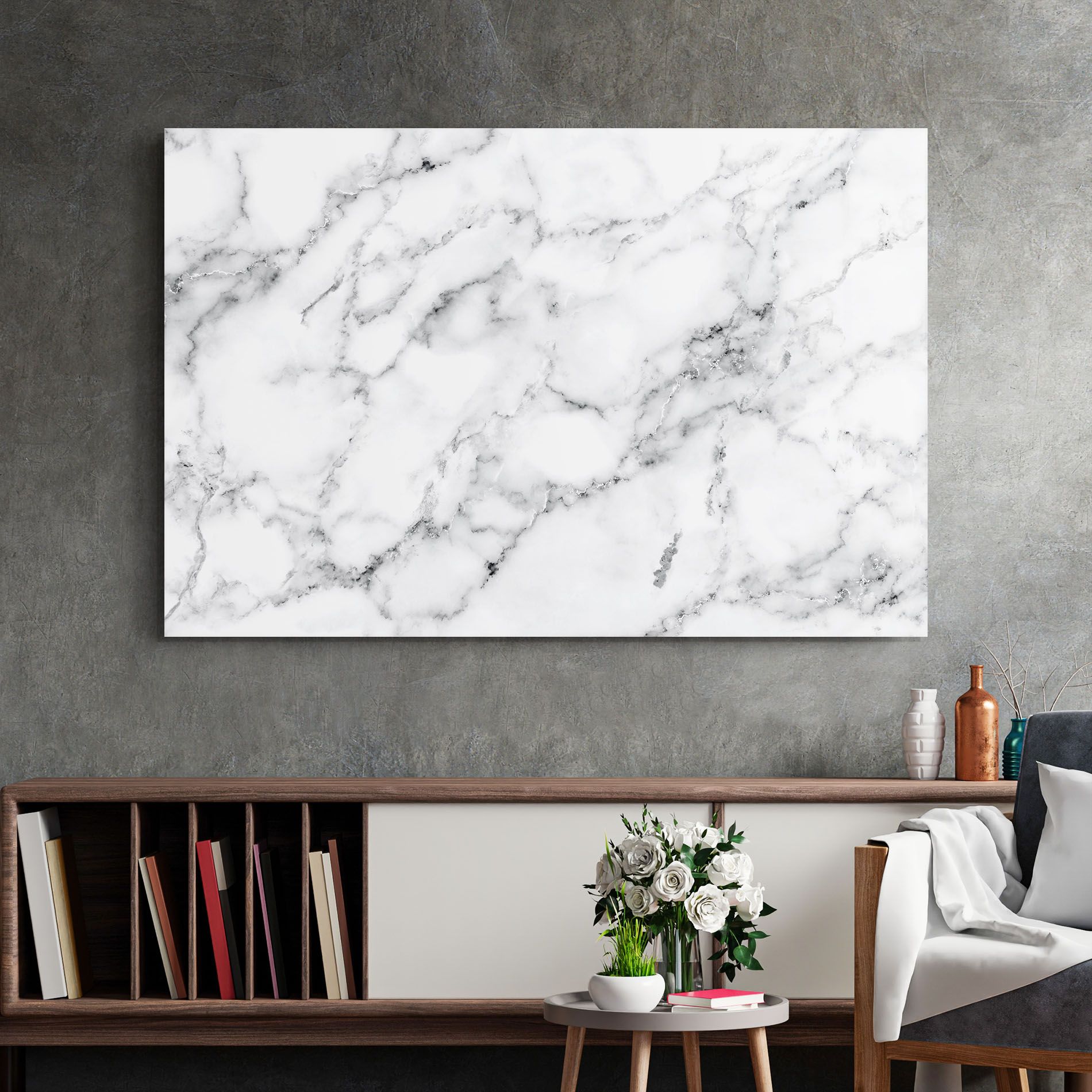 Basic White Marble mockup 2