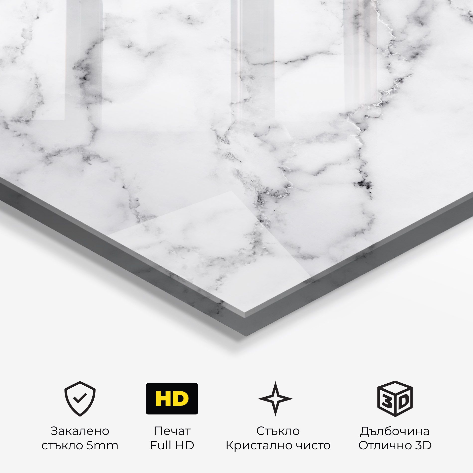 Basic White Marble mockup 3
