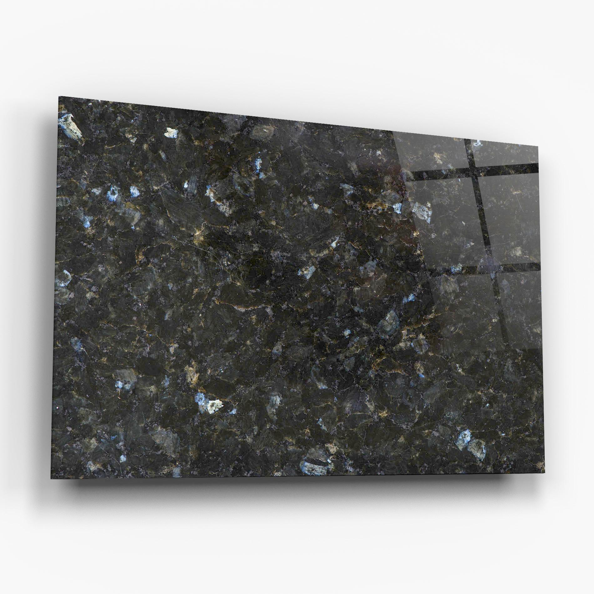 Стъклена картина Dark Grey Marble mockup 6