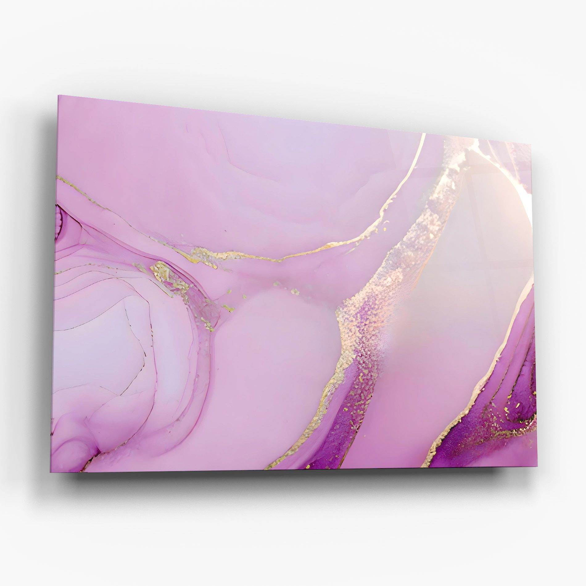 Golden Purple Marble mockup 6