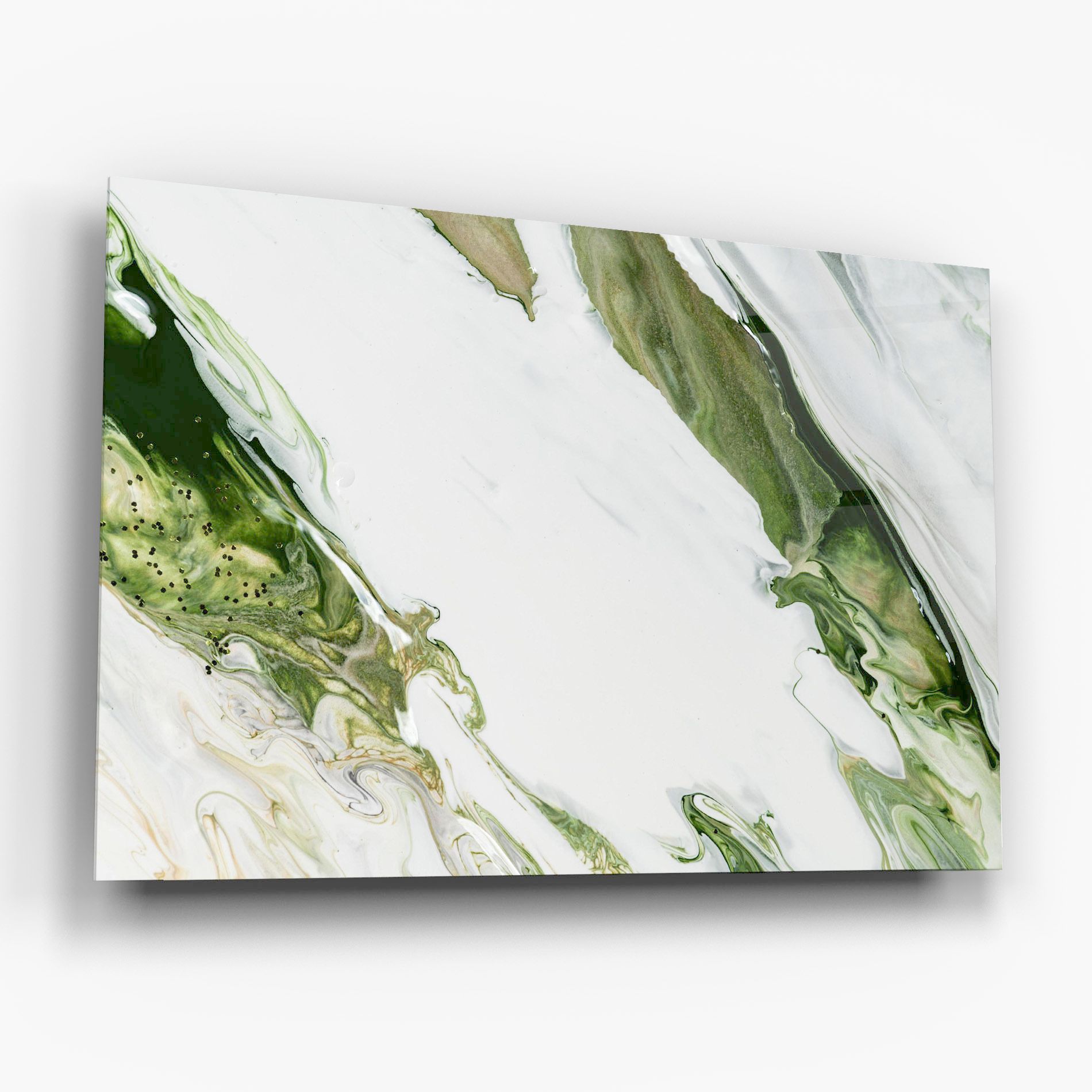 Green Liquid Marble mockup 6