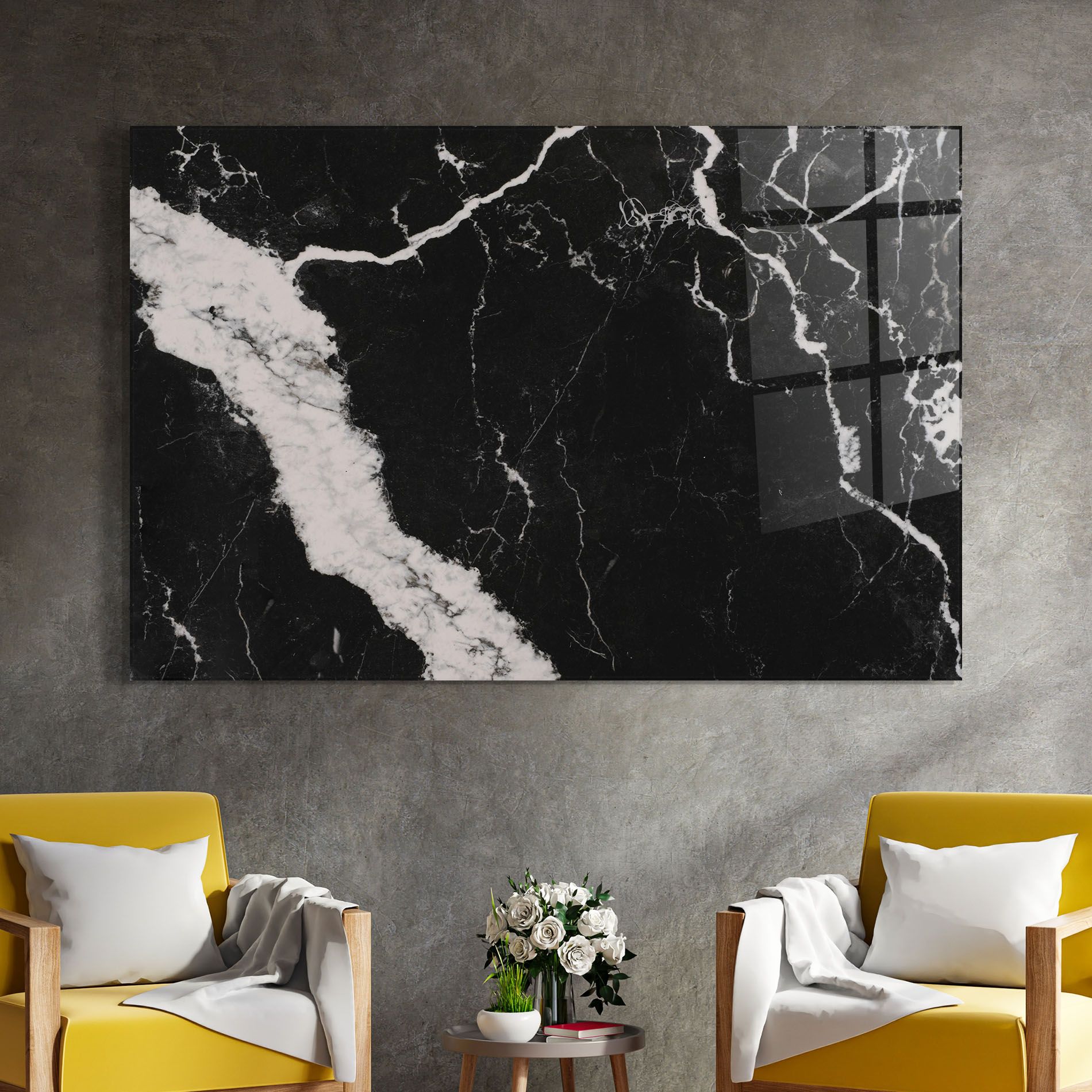 Black Marble Light Grey mockup 4