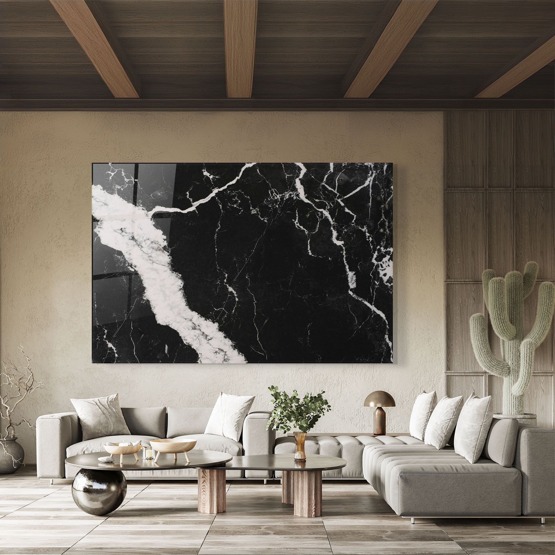 Black Marble Light Grey mockup 8