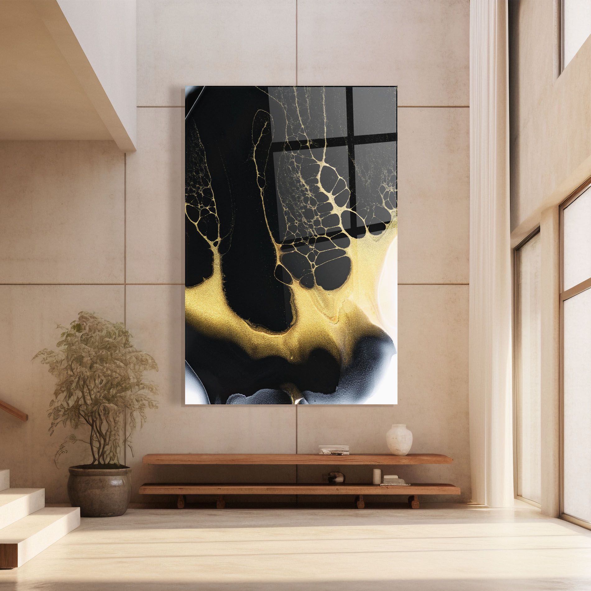 Black Golden Marble mockup 8