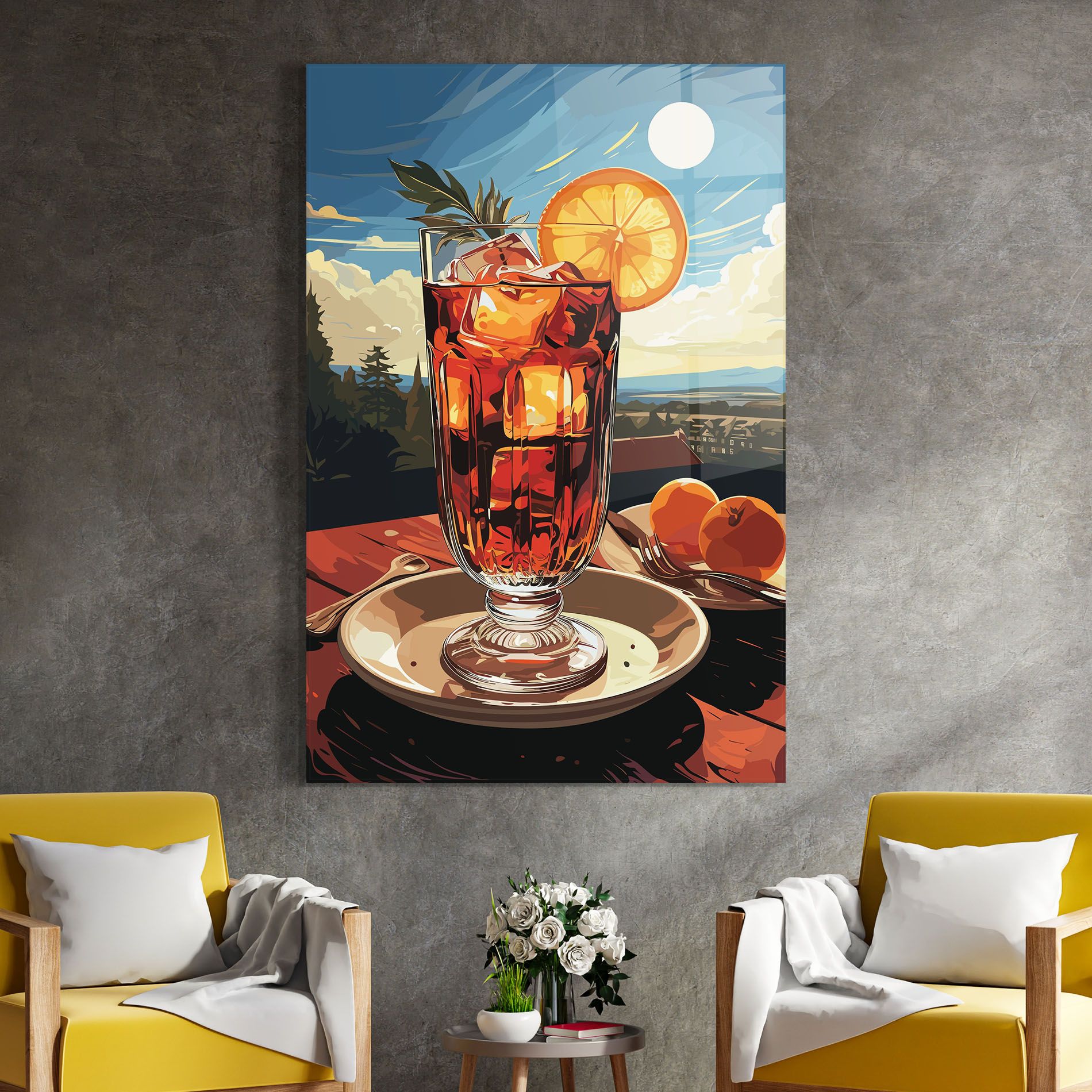 Cocktail Orange mockup 4