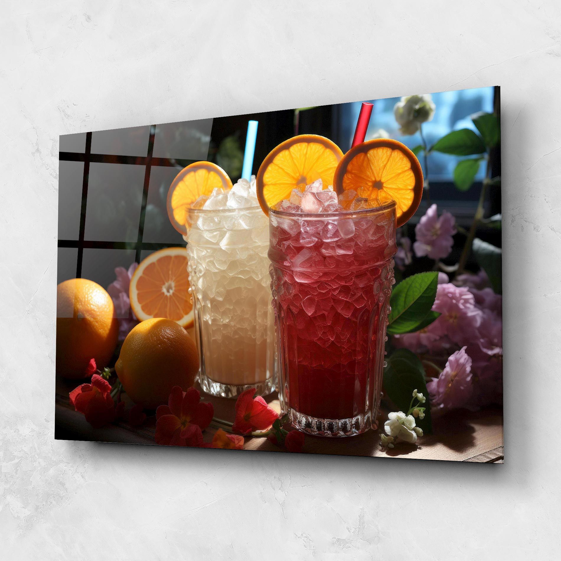 Citrus Smoothie Drink mockup 1