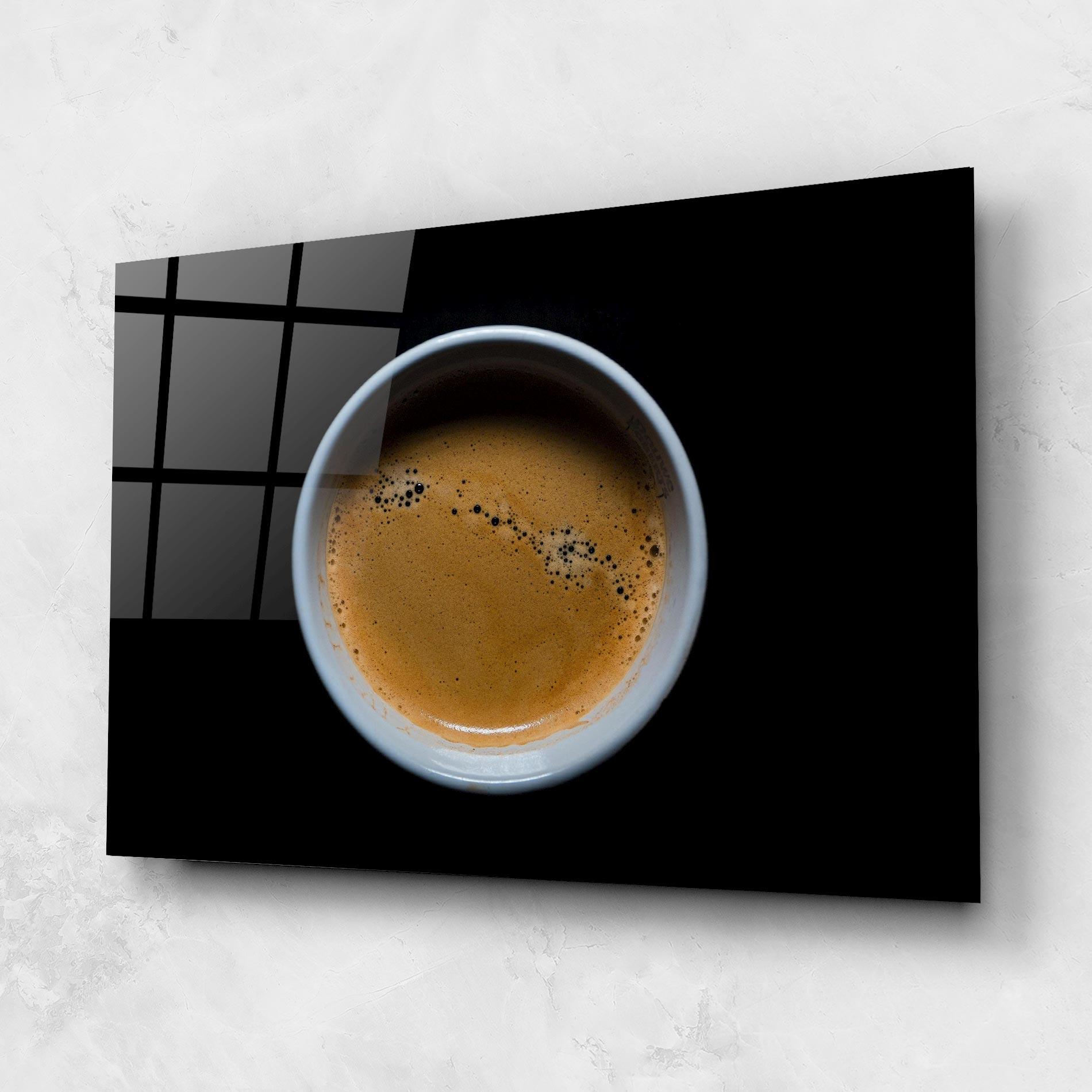 Стъклена картина Coffee mockup 1