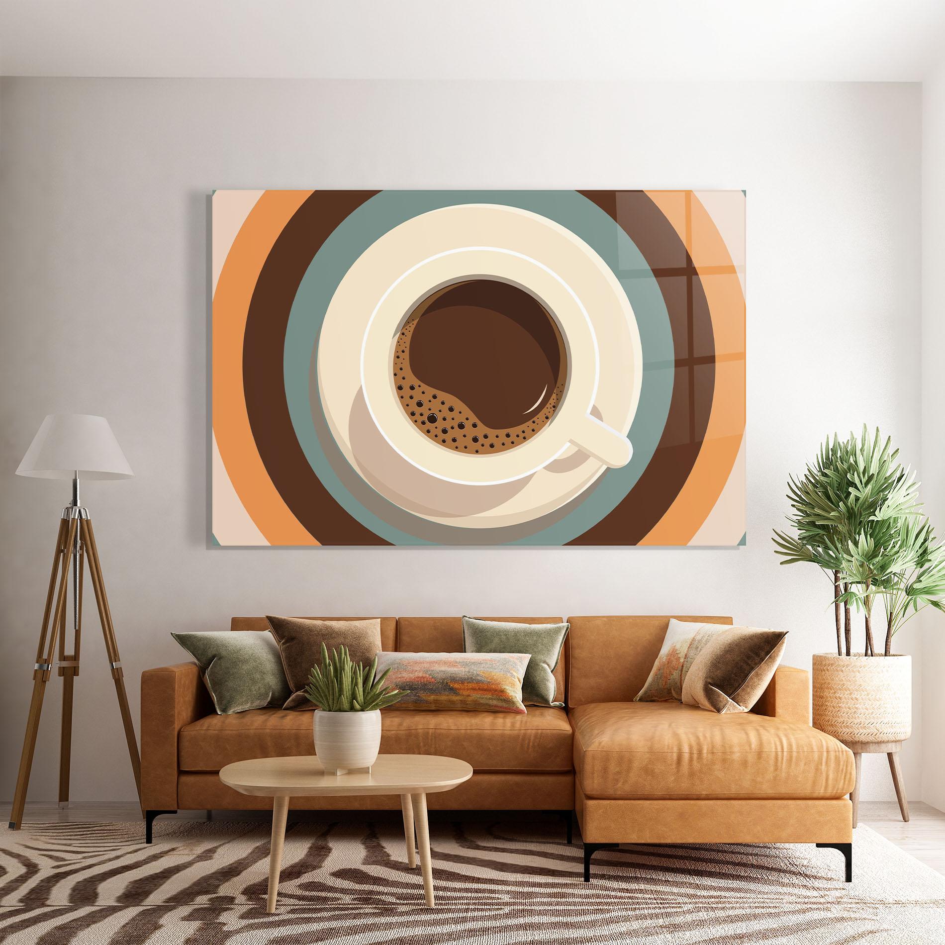 Стъклена картина Coffee Cup mockup 7