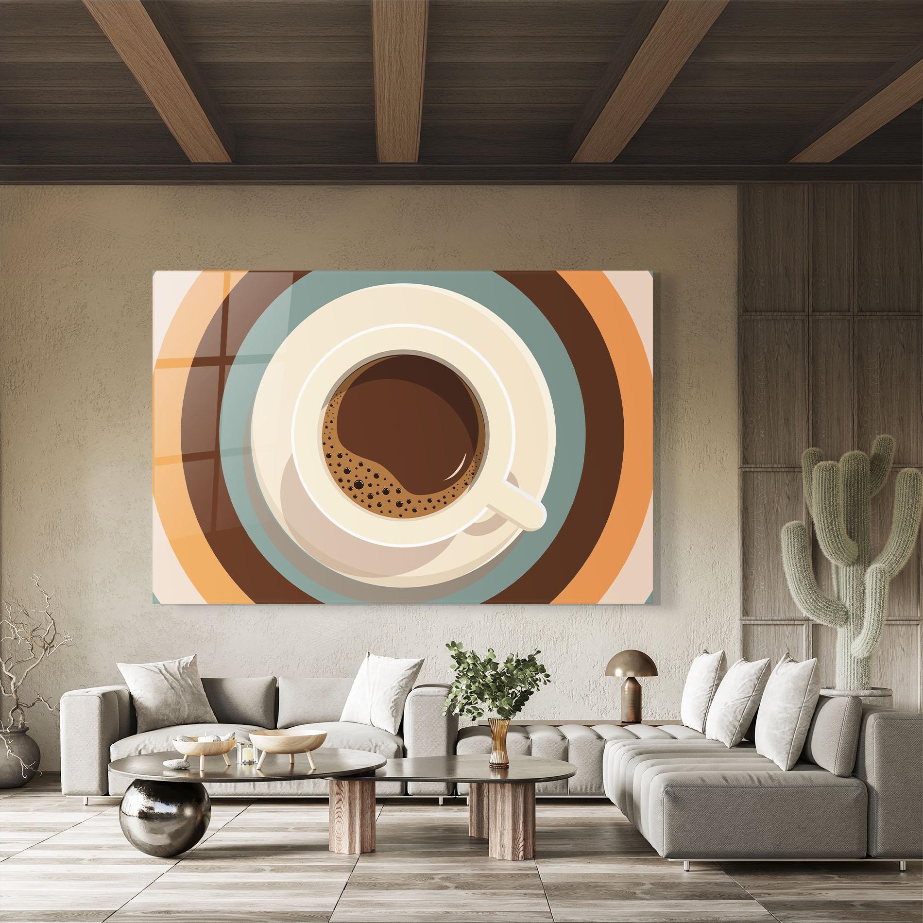 Стъклена картина Coffee Cup mockup 8