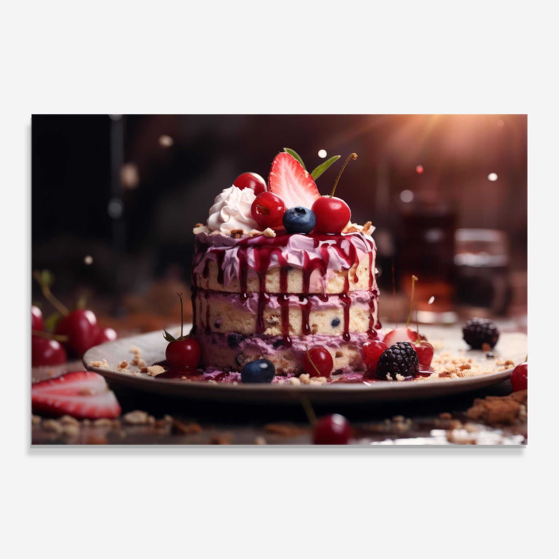 Berries Dessert mockup 0