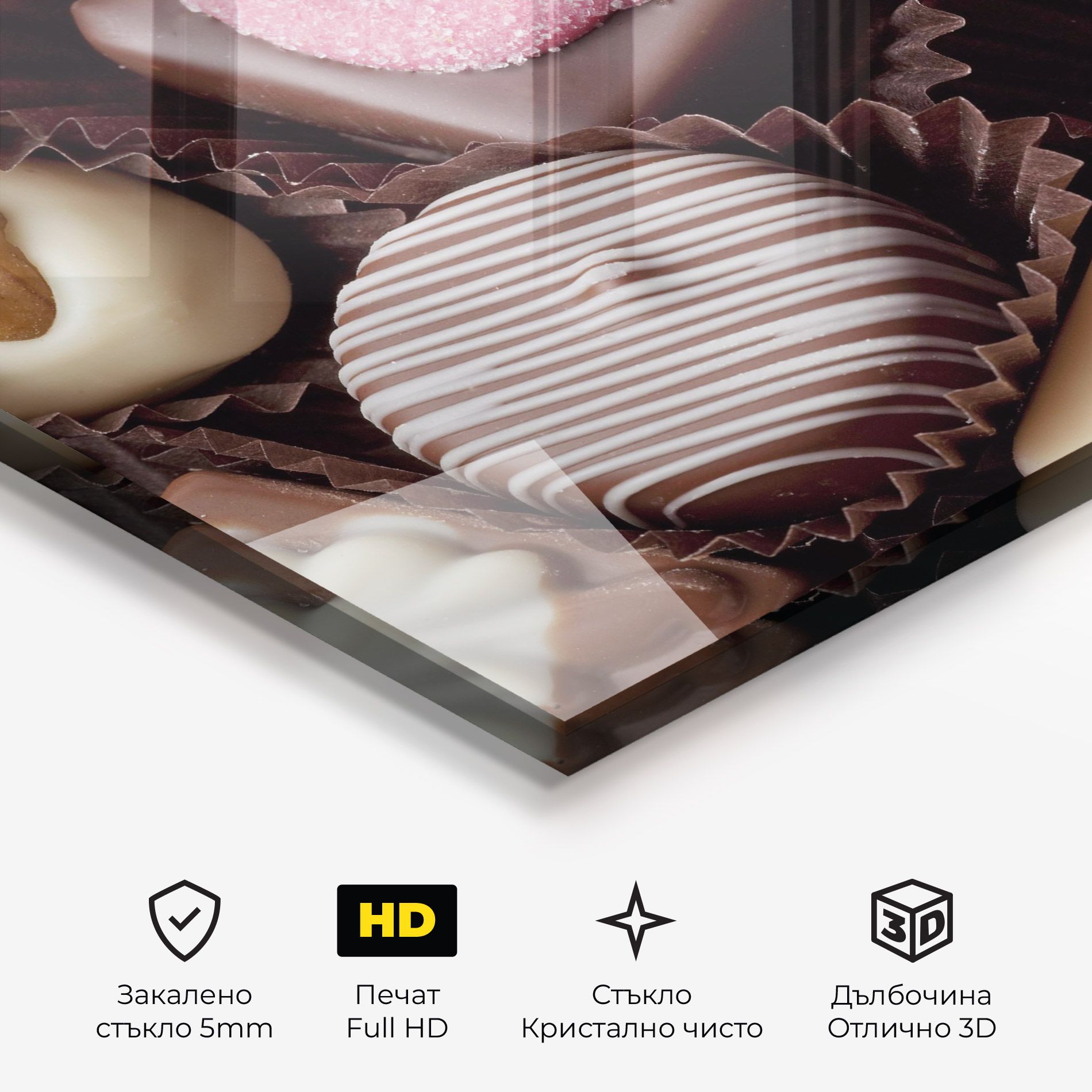 Chocolate Bonbons mockup 3