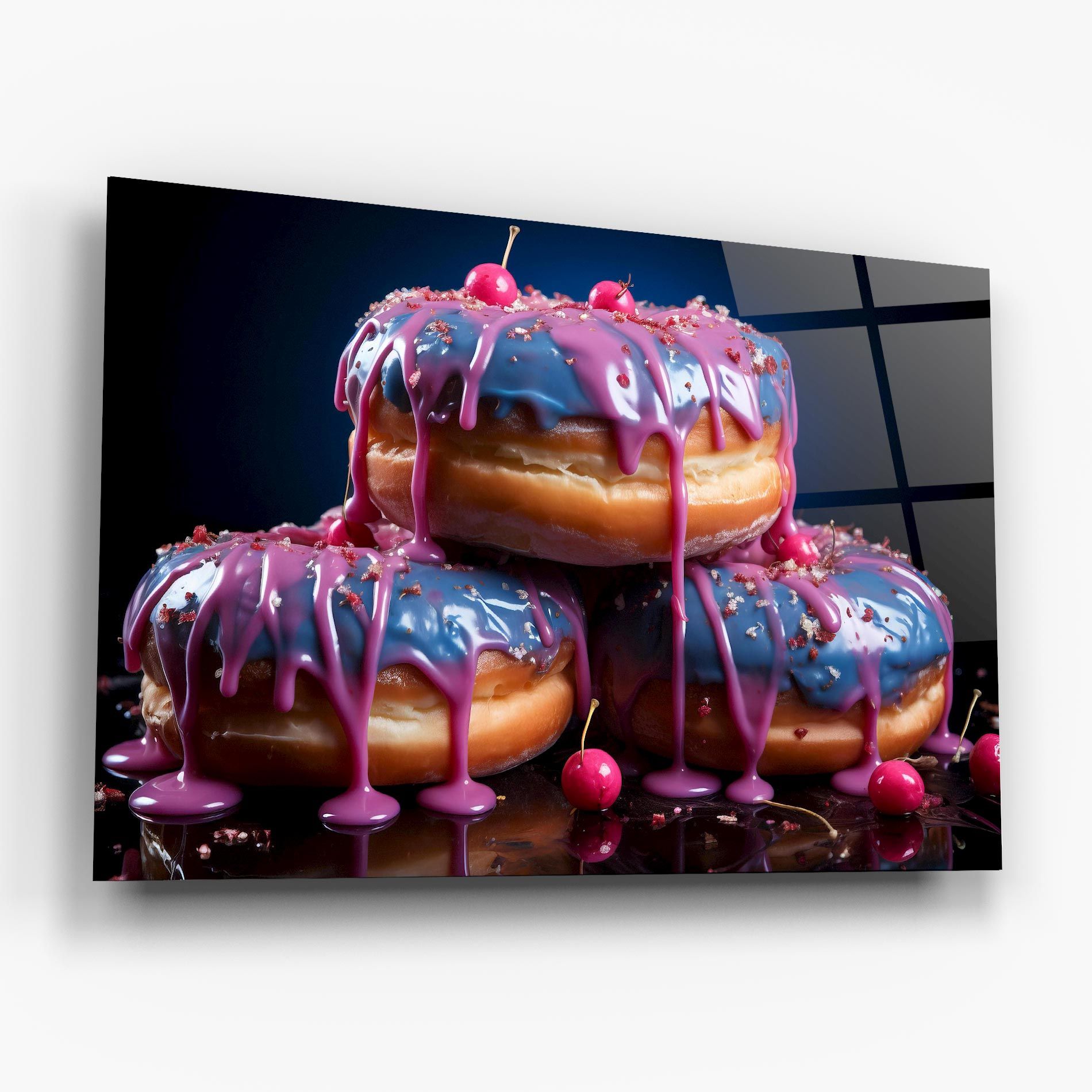 Blue Pink Donuts mockup 6