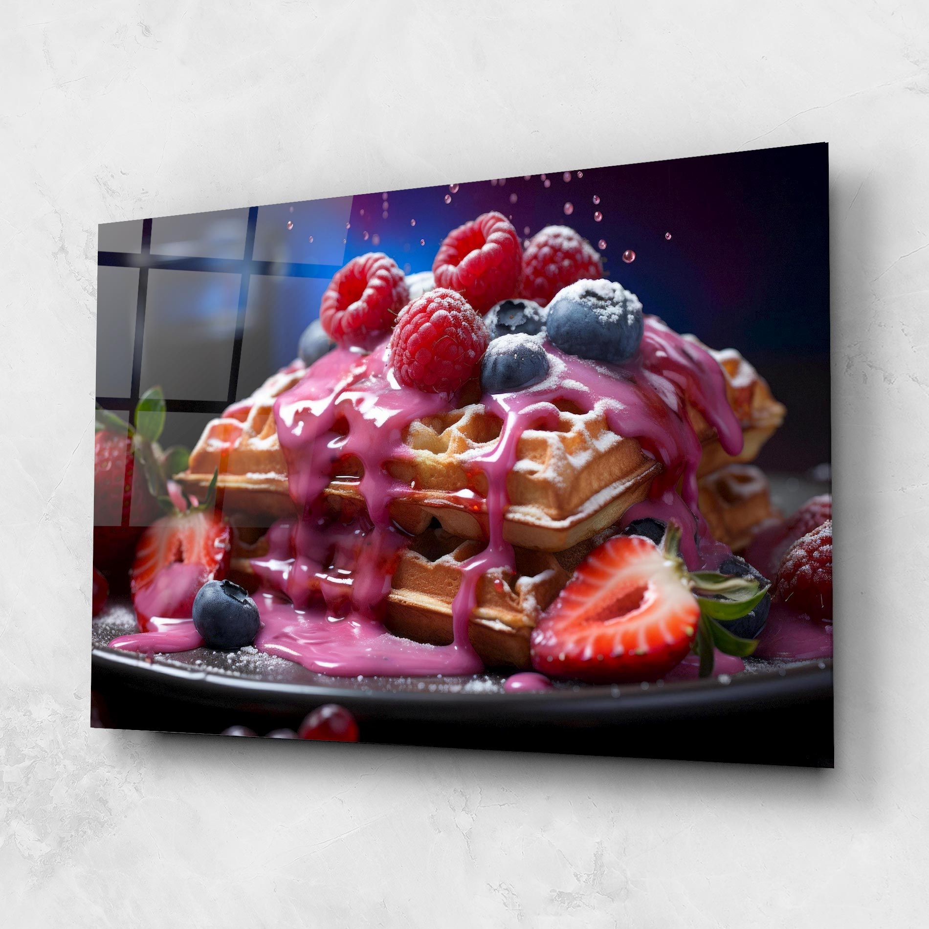 Berries Waffles mockup 1