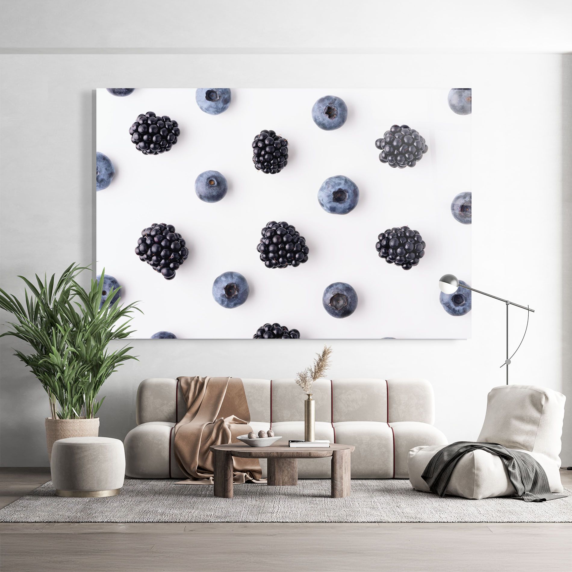 Blackberries And Blueberries mockup 9